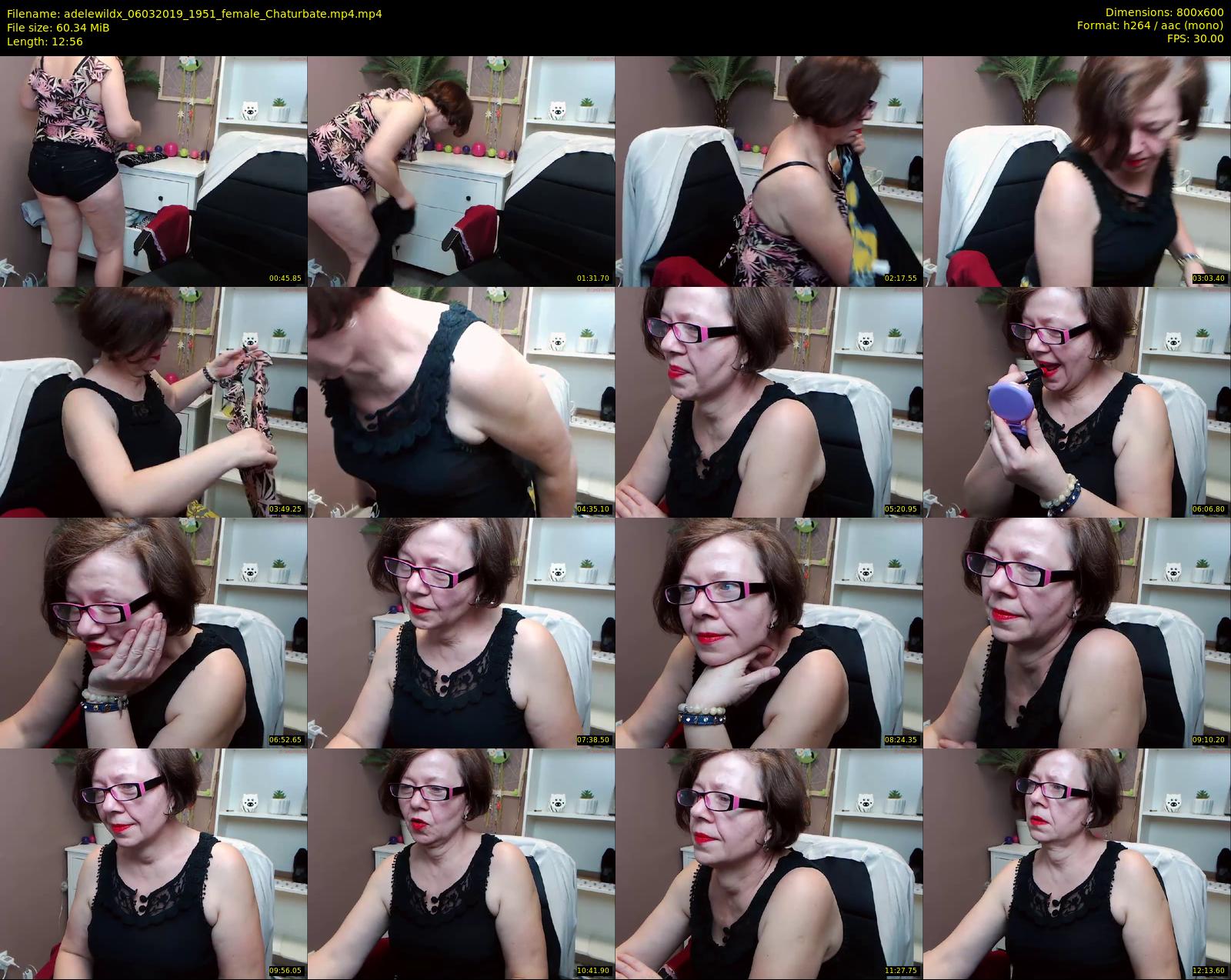 adelewildx — 13 minute Chaturbate female cam show recording, 480p, Mar 6, 2019