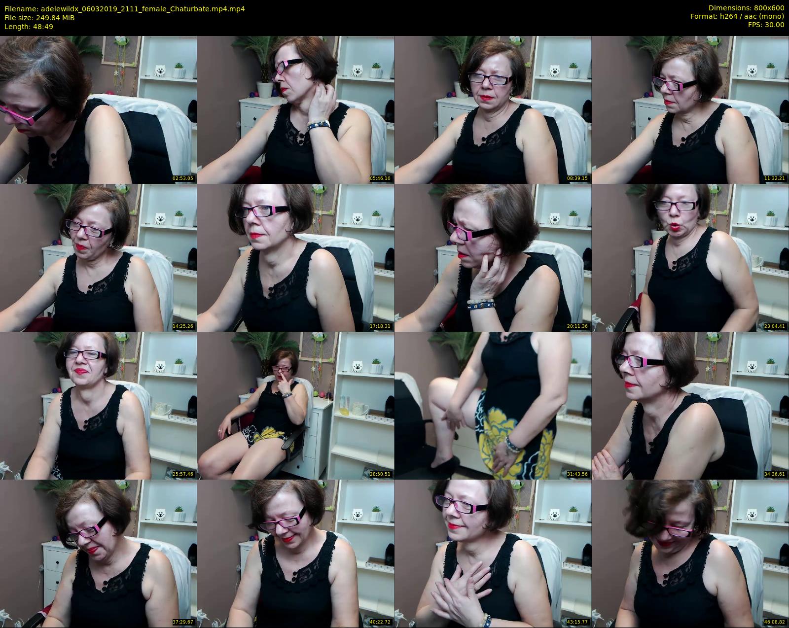 adelewildx — 49 minute Chaturbate female cam show recording, 480p, Mar 6, 2019
