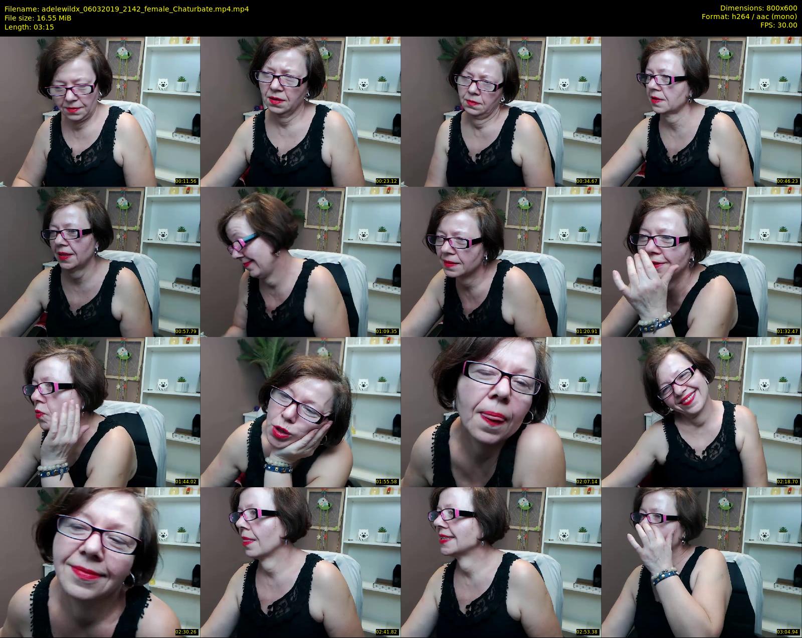 adelewildx — 4 minute Chaturbate female cam show recording, 480p, Mar 6, 2019