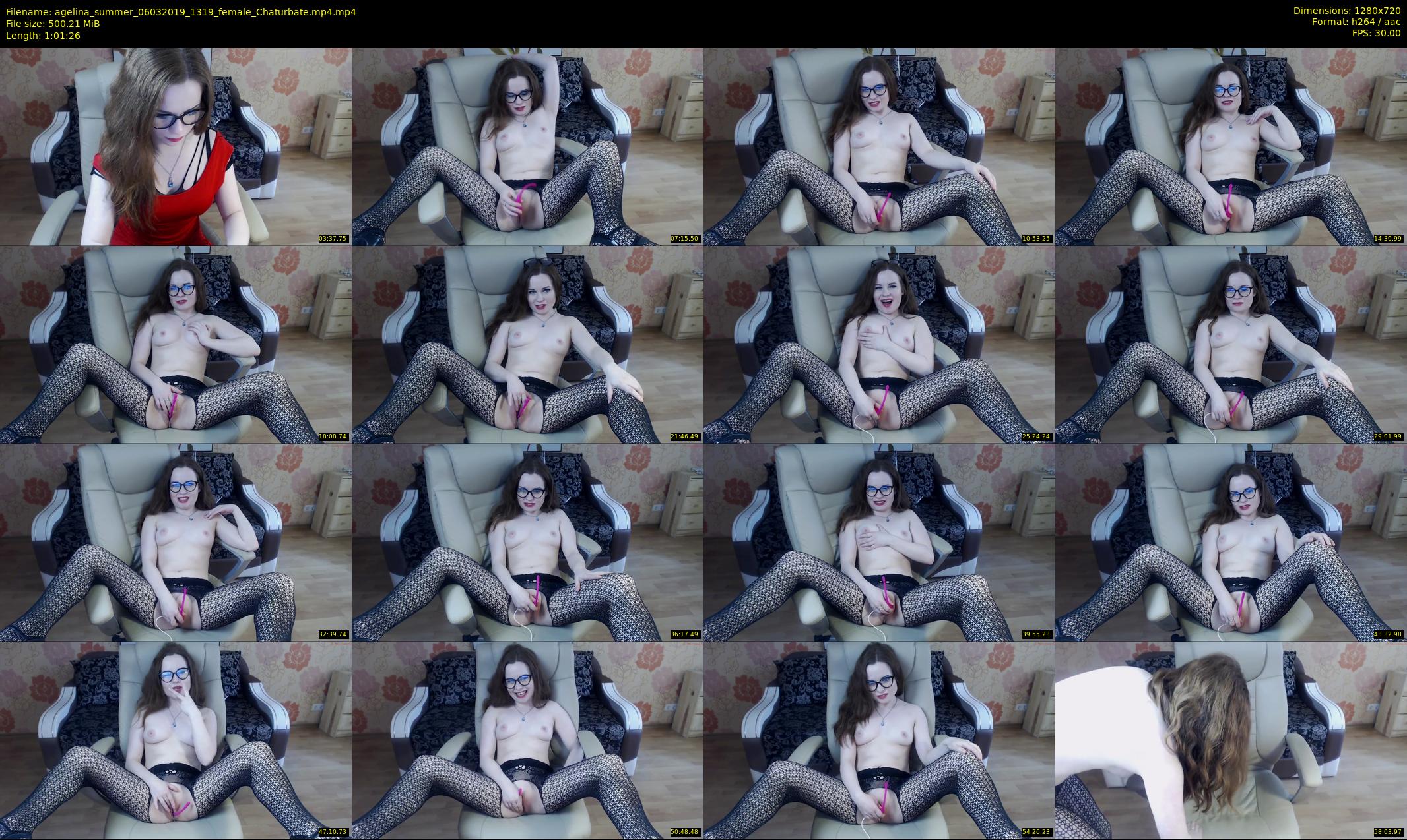 agelina_summer — 62 minute Chaturbate female cam show recording, 720p, Mar 6, 2019