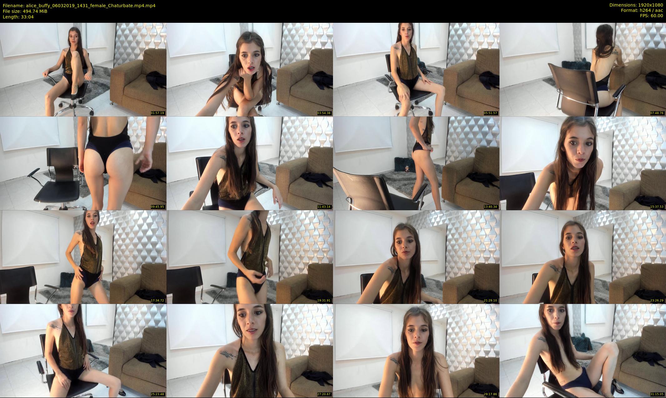alice_buffy — 34 minute Chaturbate female cam show recording, 1080p, Mar 6, 2019