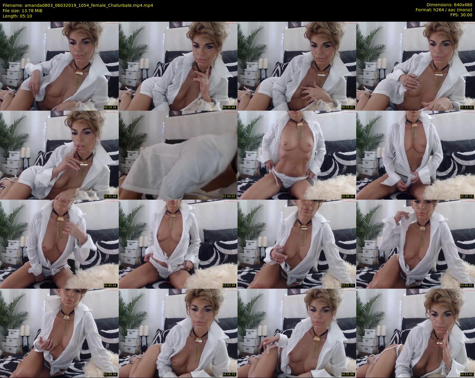amanda0803 — 6 minute Chaturbate female cam show recording, 480p, Mar 6, 2019