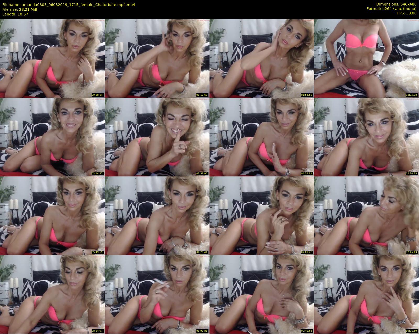 amanda0803 — 11 minute Chaturbate female cam show recording, 480p, Mar 6, 2019