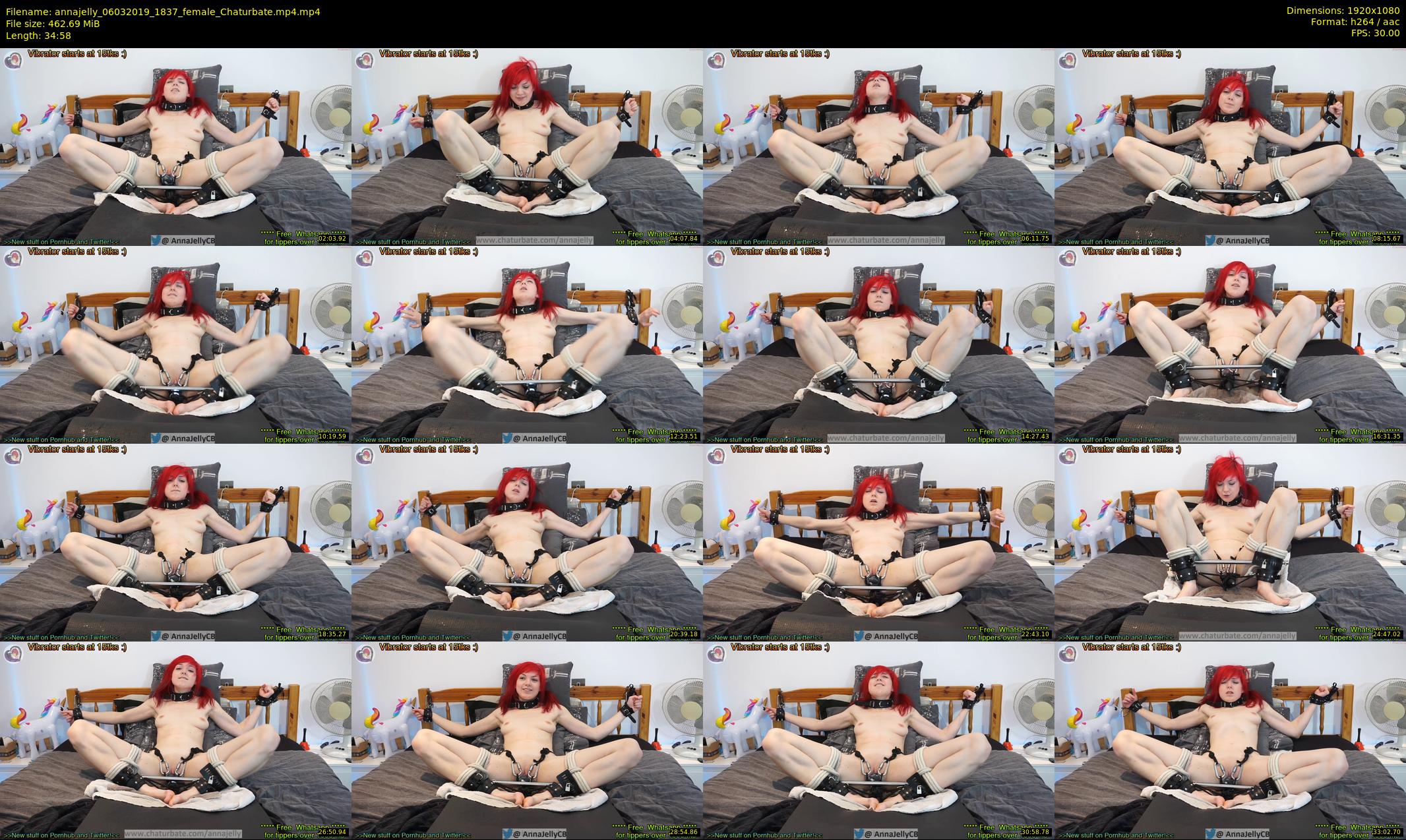 annajelly — 35 minute Chaturbate couple cam show recording, 1080p, Mar 6, 2019