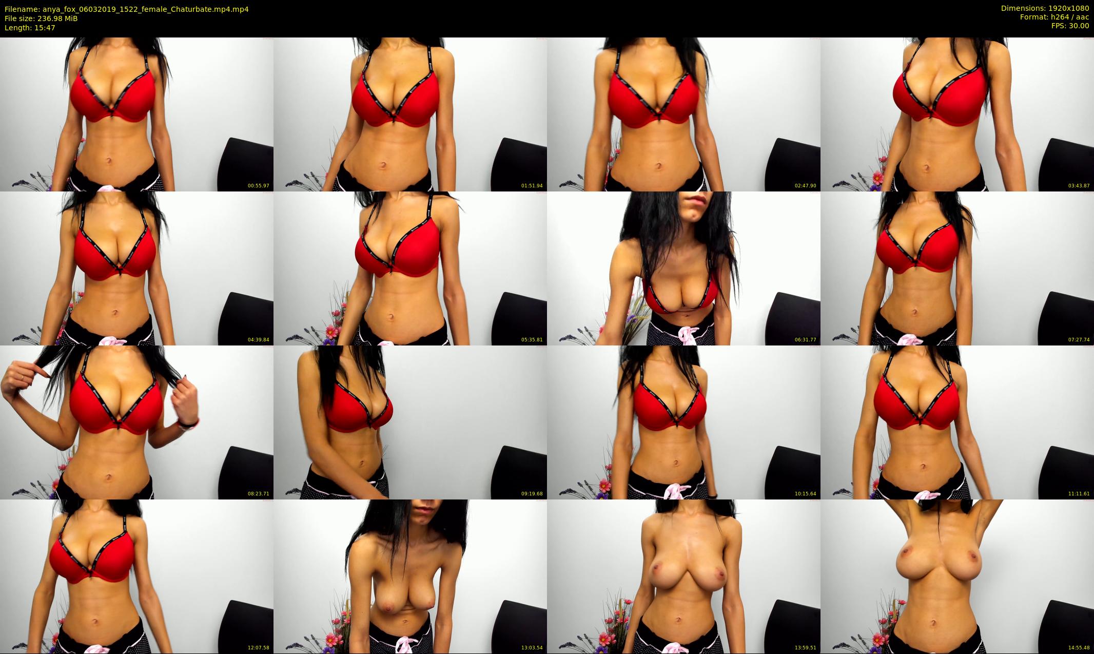 anya_fox — 16 minute Chaturbate female cam show recording, 1080p, Mar 6, 2019