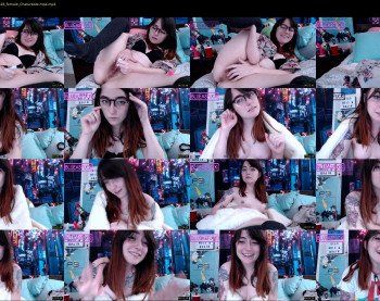 blueasfuck — 56 minute Chaturbate female cam show recording, 1080p, Mar 6, 2019