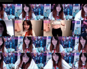 blueasfuck — 56 minute Chaturbate female cam show recording, 1080p, Mar 6, 2019