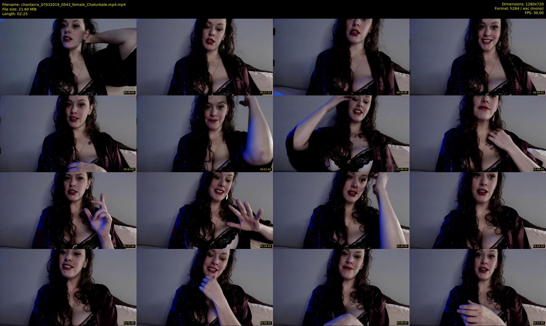 chantarra — 3 minute Chaturbate female cam show recording, 720p, Mar 7, 2019