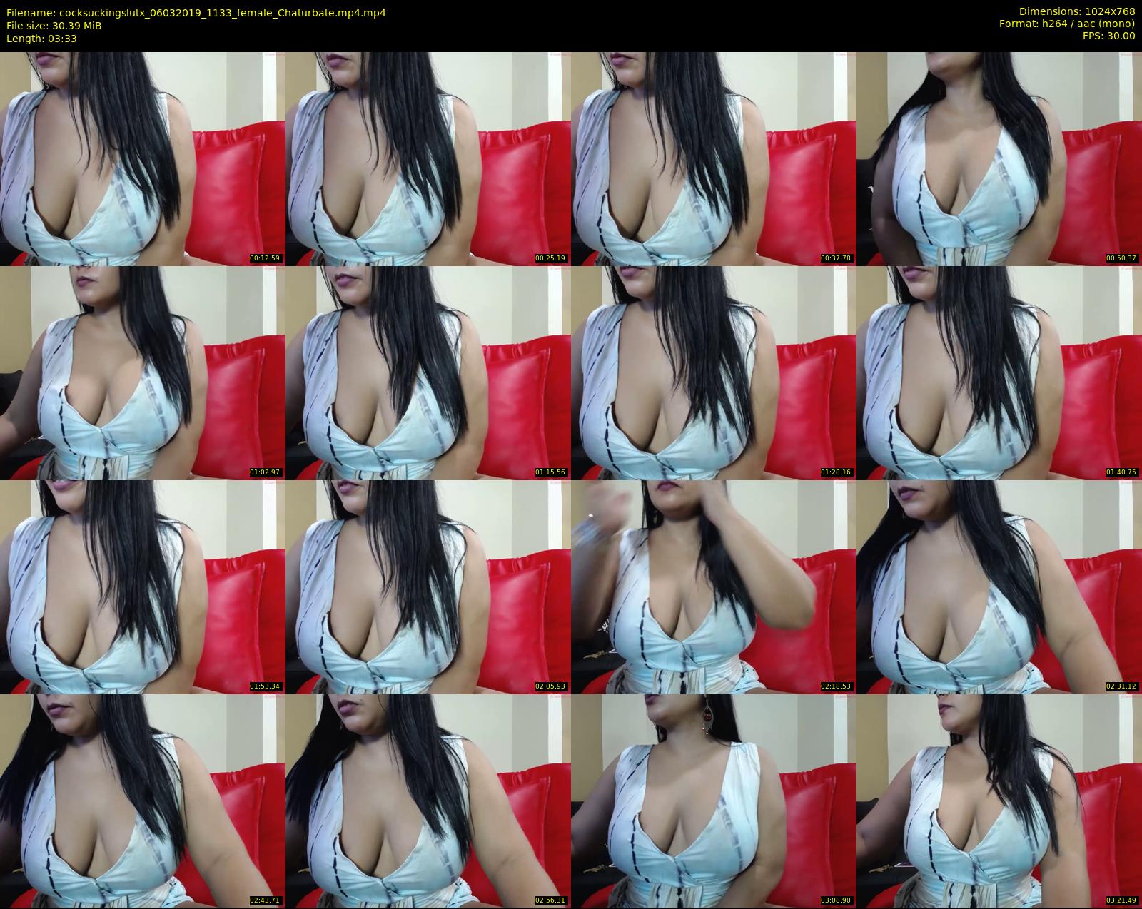 cocksuckingslutx — 4 minute Chaturbate female cam show recording, 720p, Mar 6, 2019