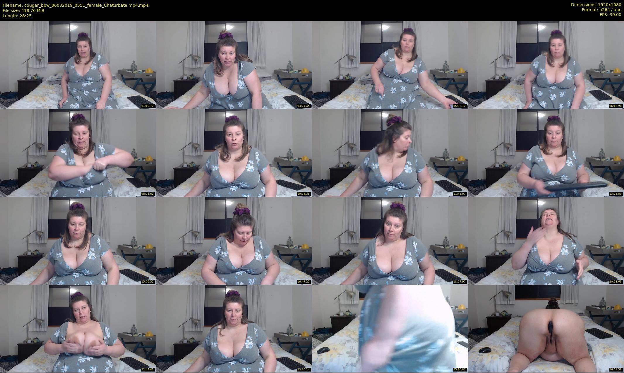 cougar_bbw — 29 minute Chaturbate female cam show recording, 1080p, Mar 6, 2019
