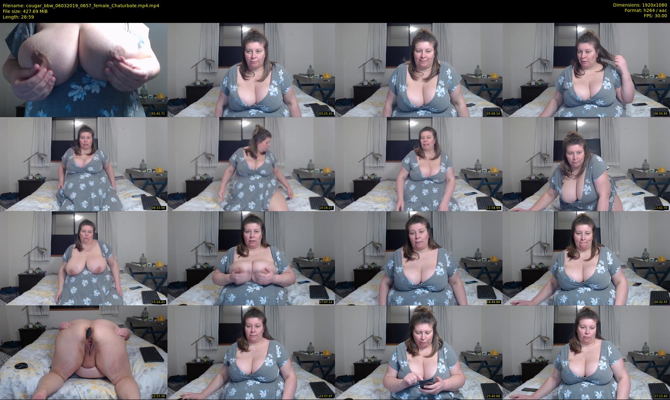 cougar_bbw — 29 minute Chaturbate female cam show recording, 1080p, Mar 6, 2019