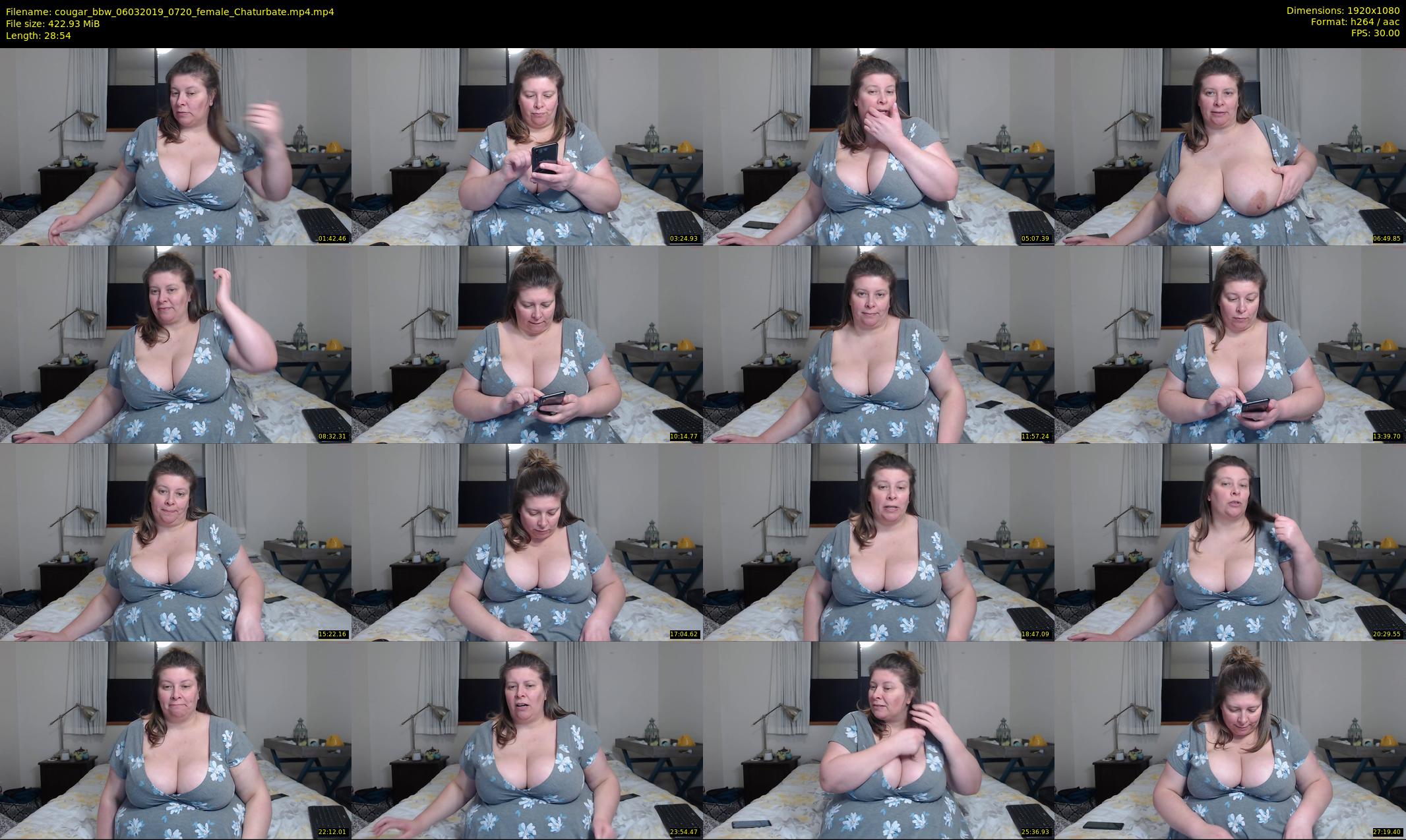 cougar_bbw — 29 minute Chaturbate female cam show recording, 1080p, Mar 6, 2019