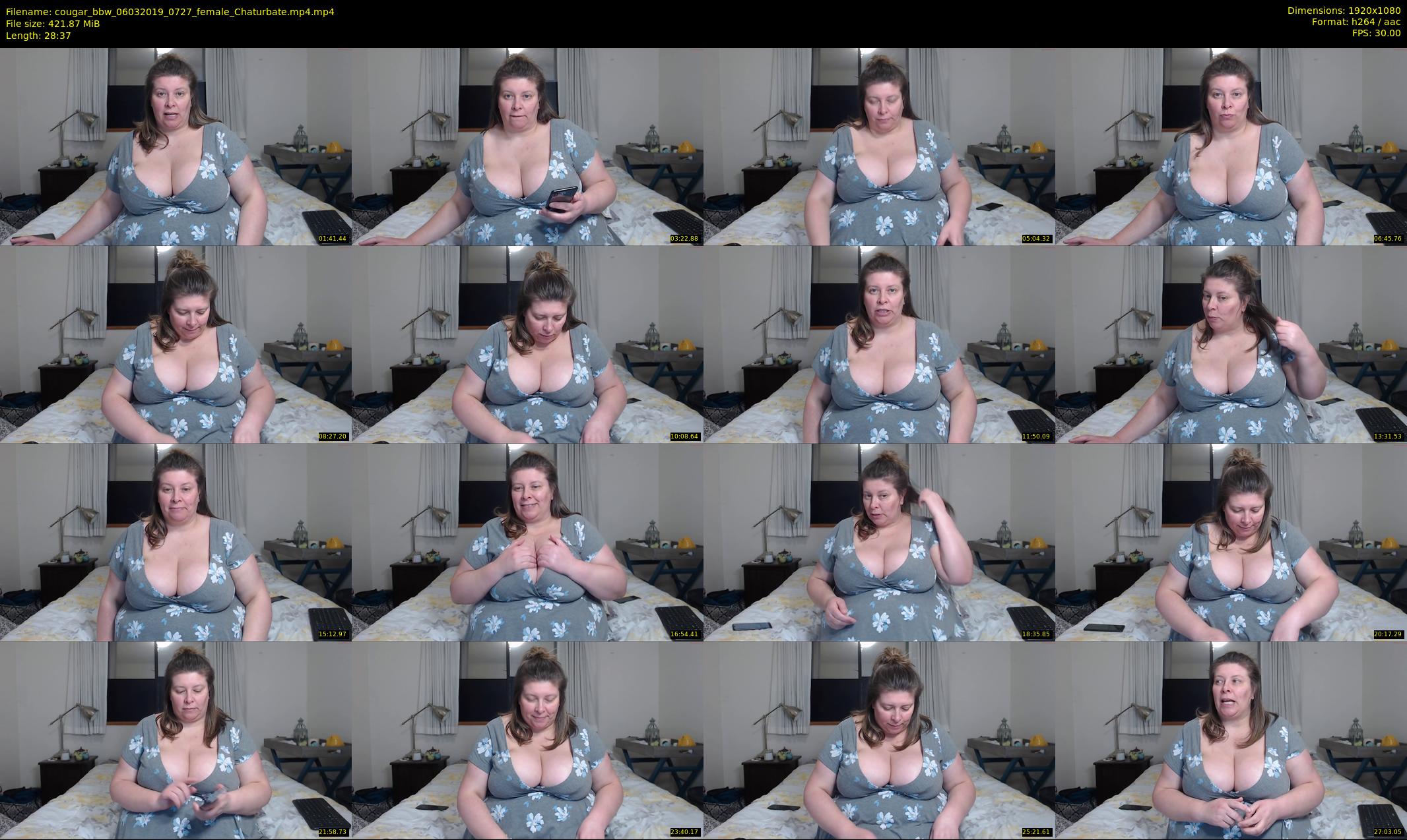 cougar_bbw — 29 minute Chaturbate female cam show recording, 1080p, Mar 6, 2019