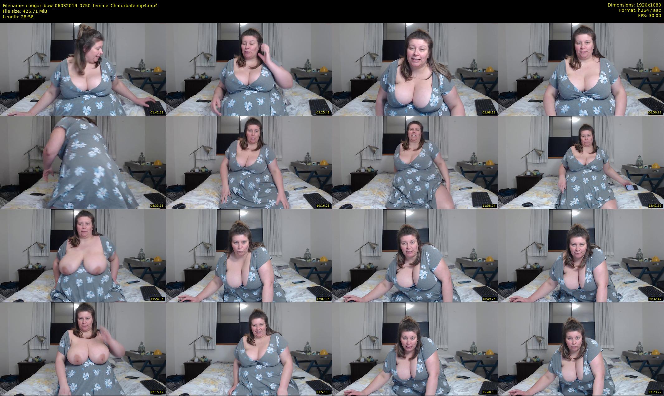 cougar_bbw — 29 minute Chaturbate female cam show recording, 1080p, Mar 6, 2019