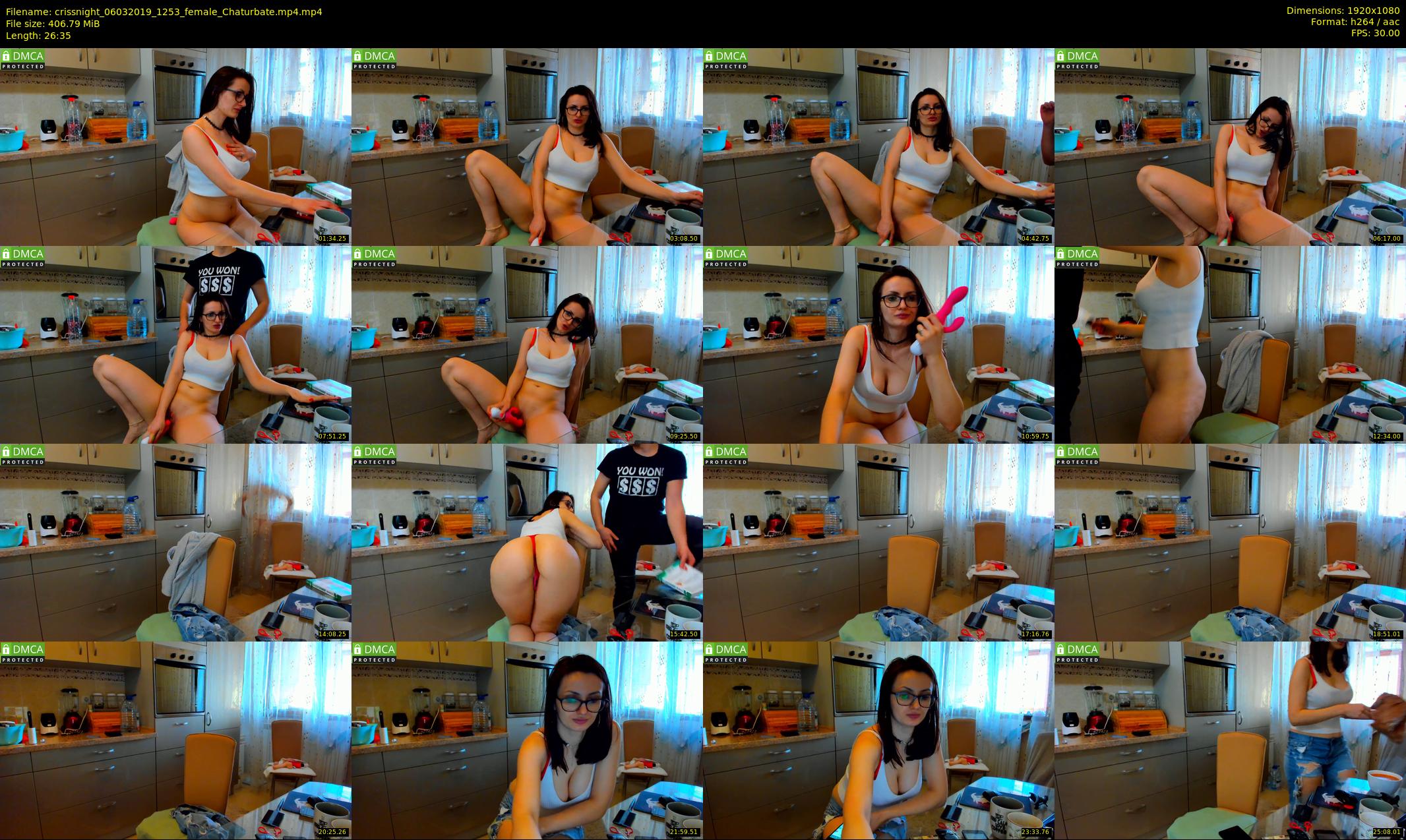 crissnight — 27 minute Chaturbate female cam show recording, 1080p, Mar 6, 2019