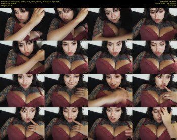 darknes_lilith18 — 8 minute Chaturbate female cam show recording, 480p, Mar 6, 2019