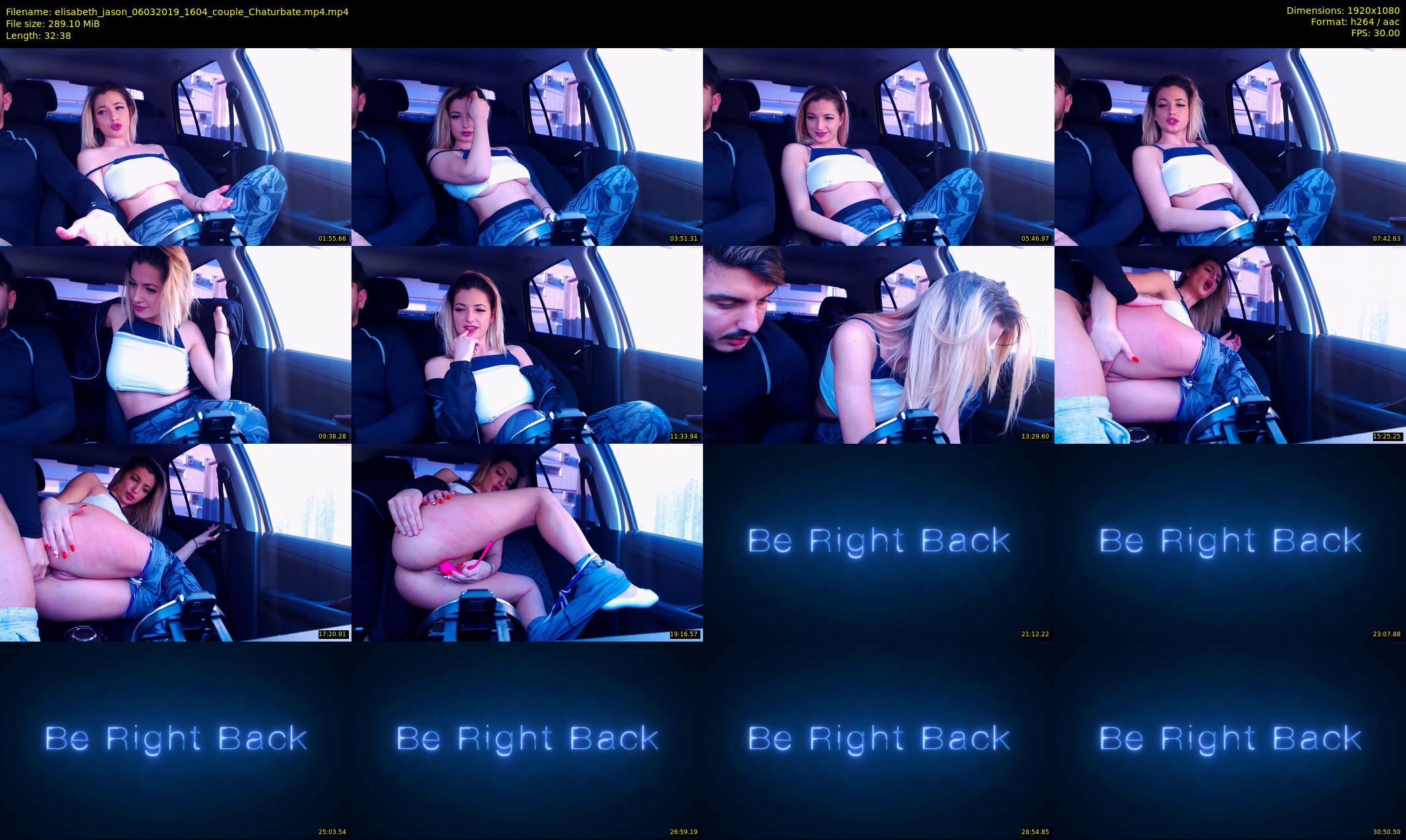 elisabeth_jason — 33 minute Chaturbate couple cam show recording, 1080p, Mar 6, 2019