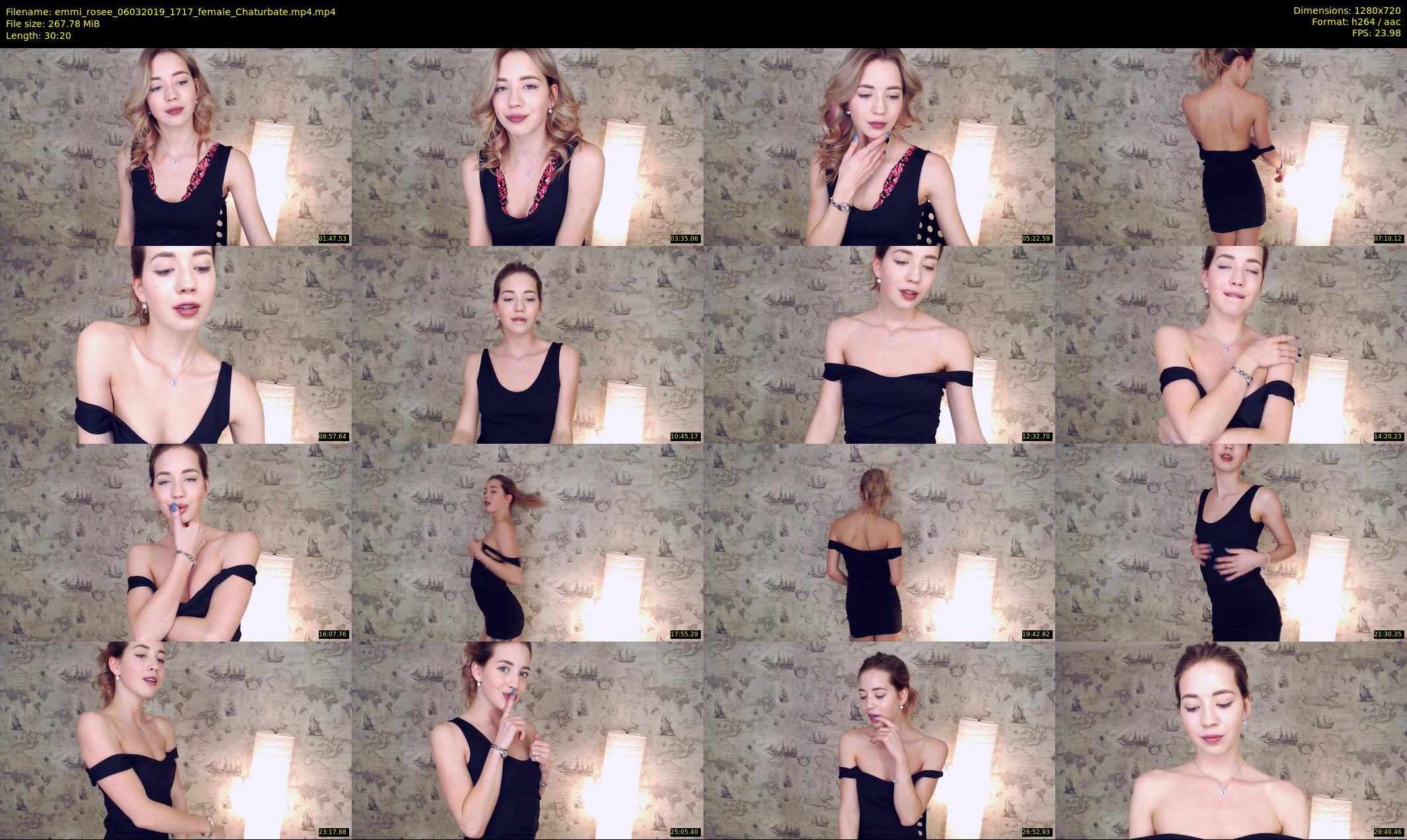 emmi_rosee — 31 minute Chaturbate female cam show recording, 720p, Mar 6, 2019