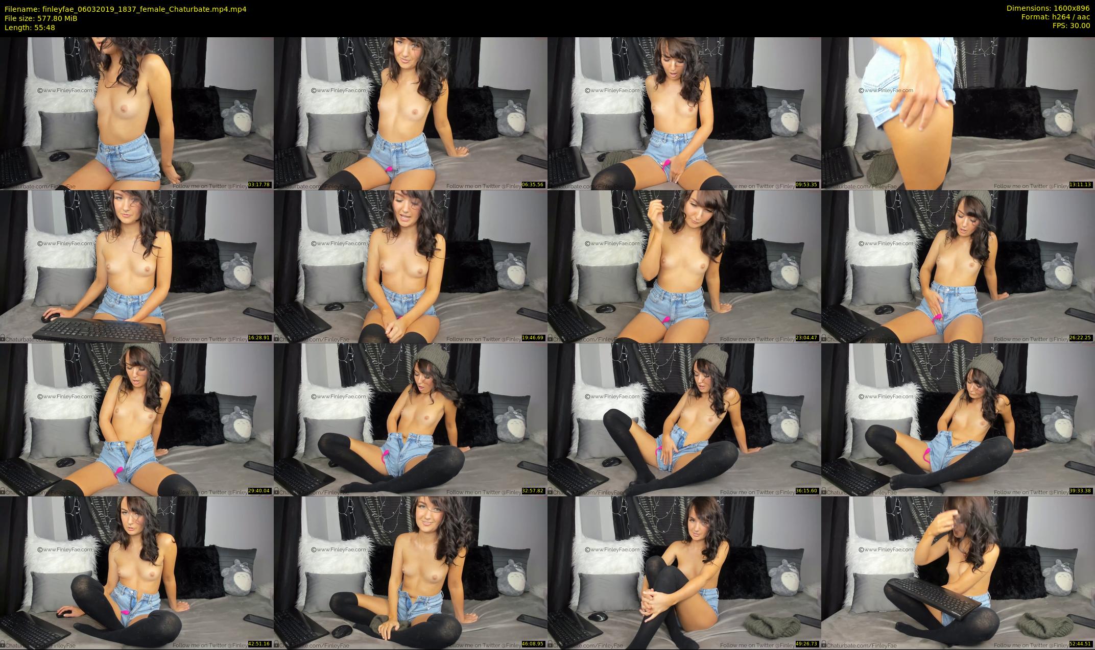 finleyfae — 56 minute Chaturbate female cam show recording, 720p, Mar 6, 2019