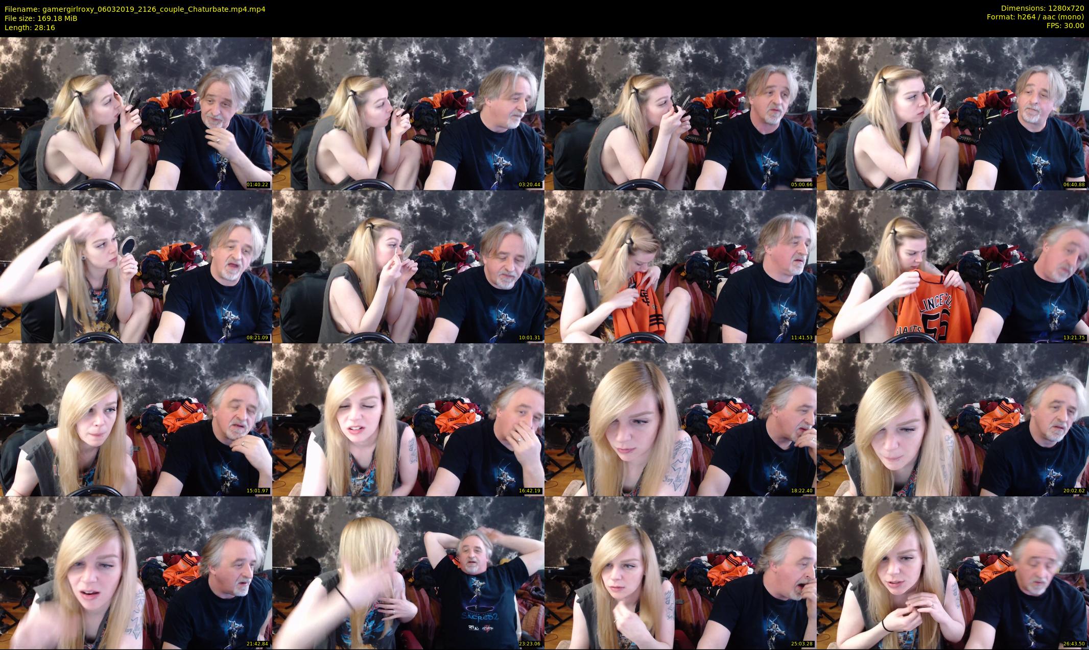 gamergirlroxy — 29 minute Chaturbate couple cam show recording, 720p, Mar 6, 2019