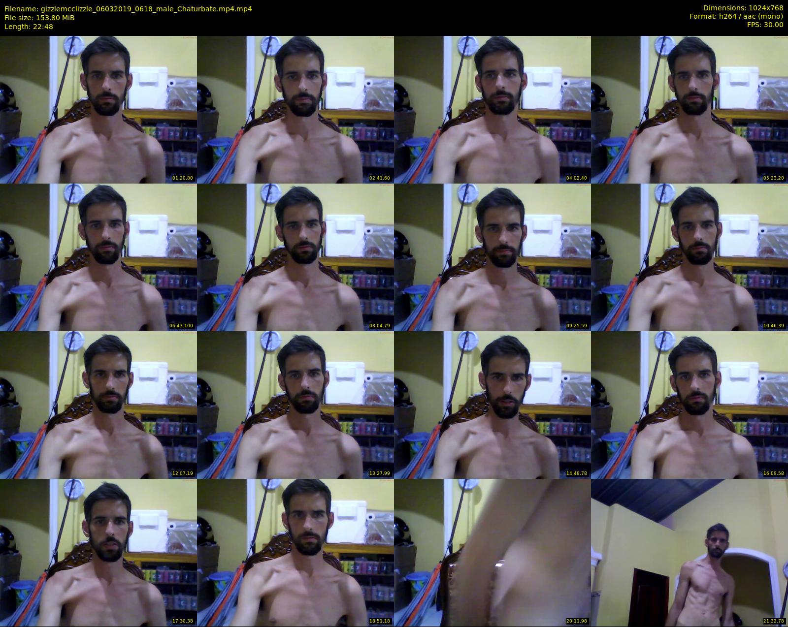 gizzlemcclizzle — 23 minute Chaturbate male cam show recording, 720p, Mar 6, 2019