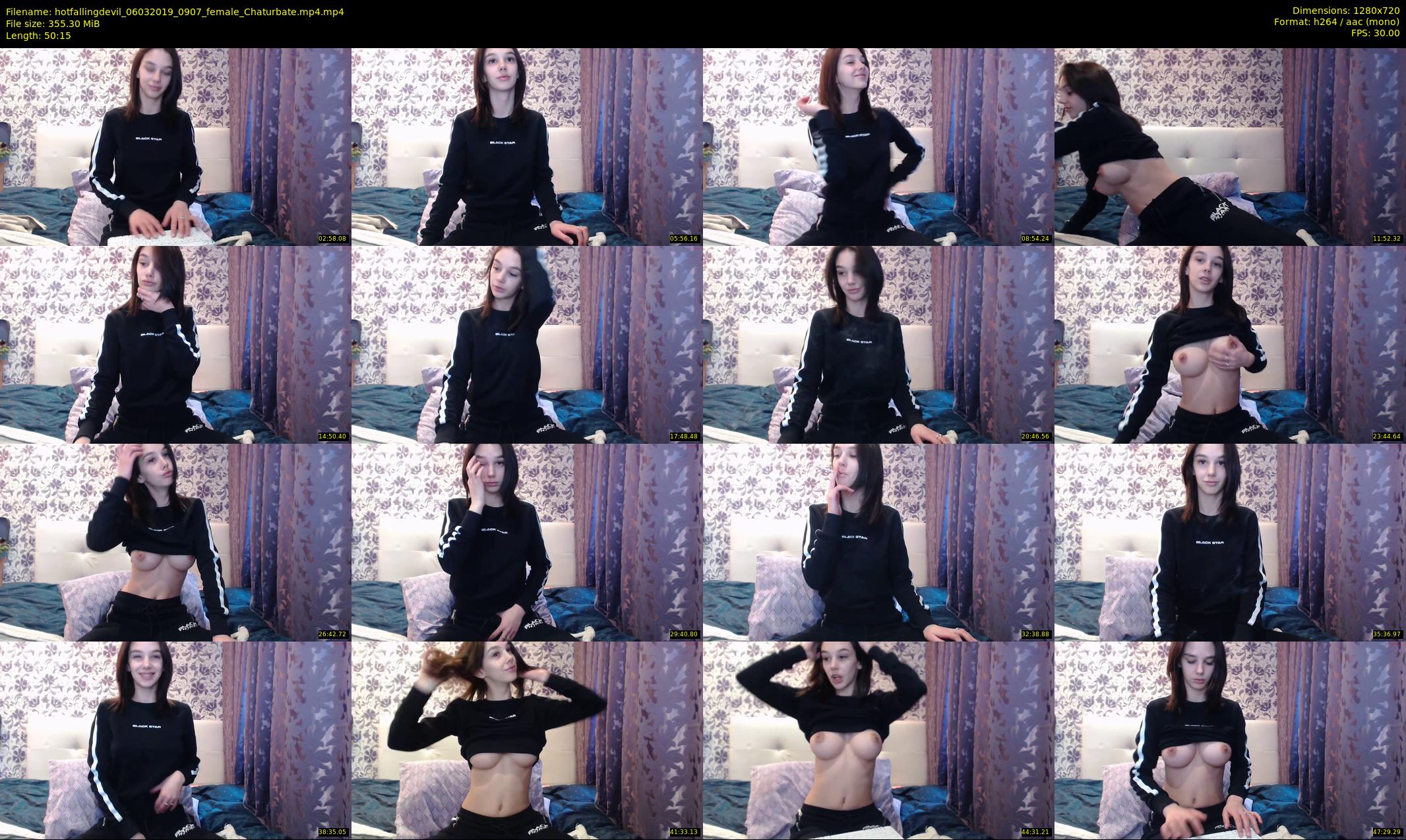 hotfallingdevil — 51 minute Chaturbate female cam show recording, 720p, Mar 6, 2019