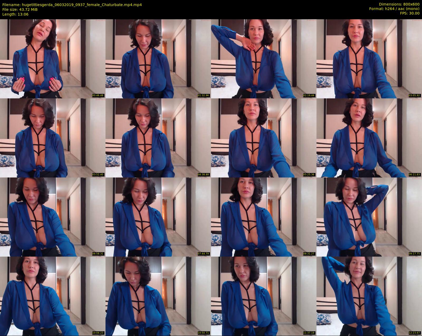 hugetittiesgerda — 14 minute Chaturbate female cam show recording, 480p, Mar 6, 2019