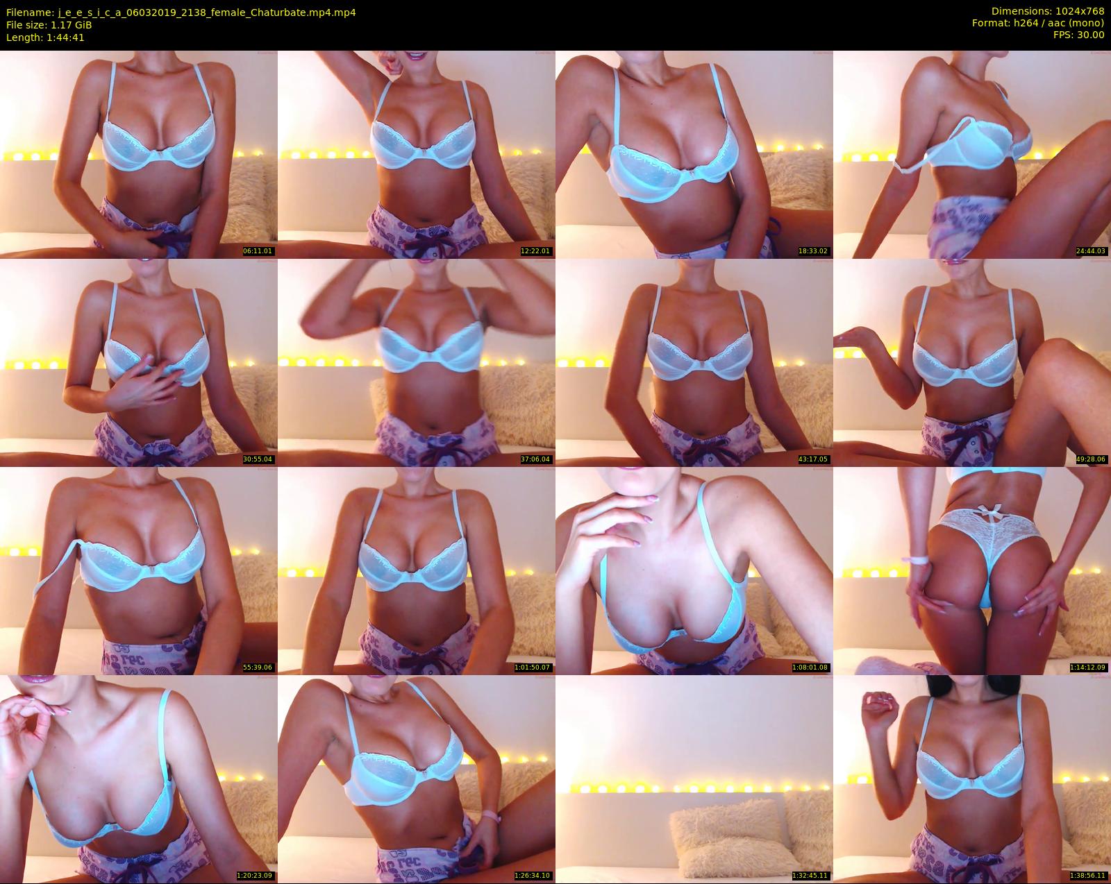j_e_e_s_i_c_a — 105 minute Chaturbate female cam show recording, 720p, Mar 6, 2019