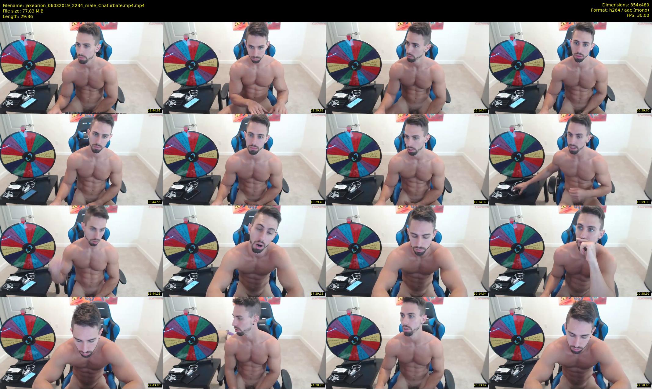 jakeorion — 30 minute Chaturbate male cam show recording, 480p, Mar 6, 2019