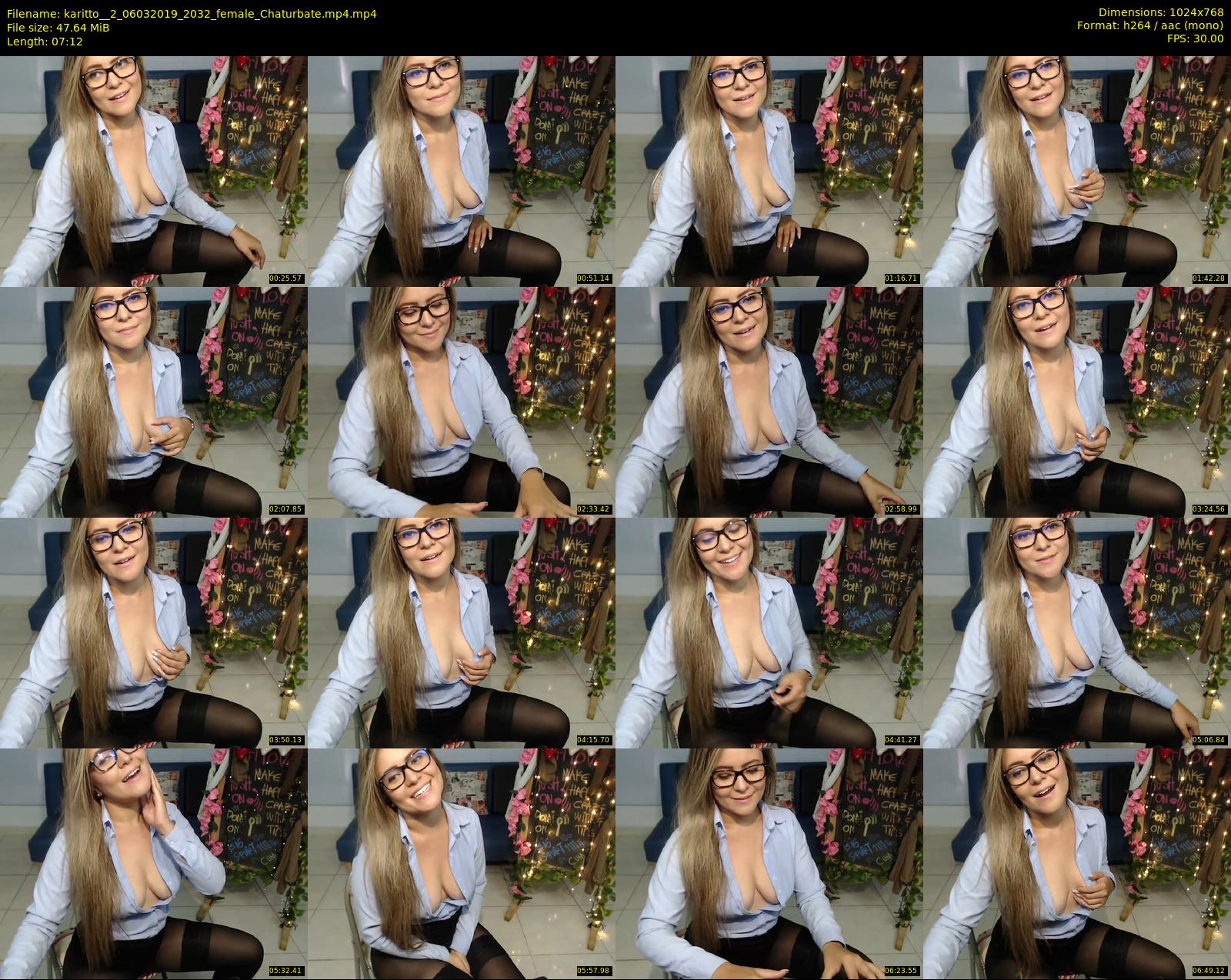 karitto__2 — 8 minute Chaturbate female cam show recording, 720p, Mar 6, 2019