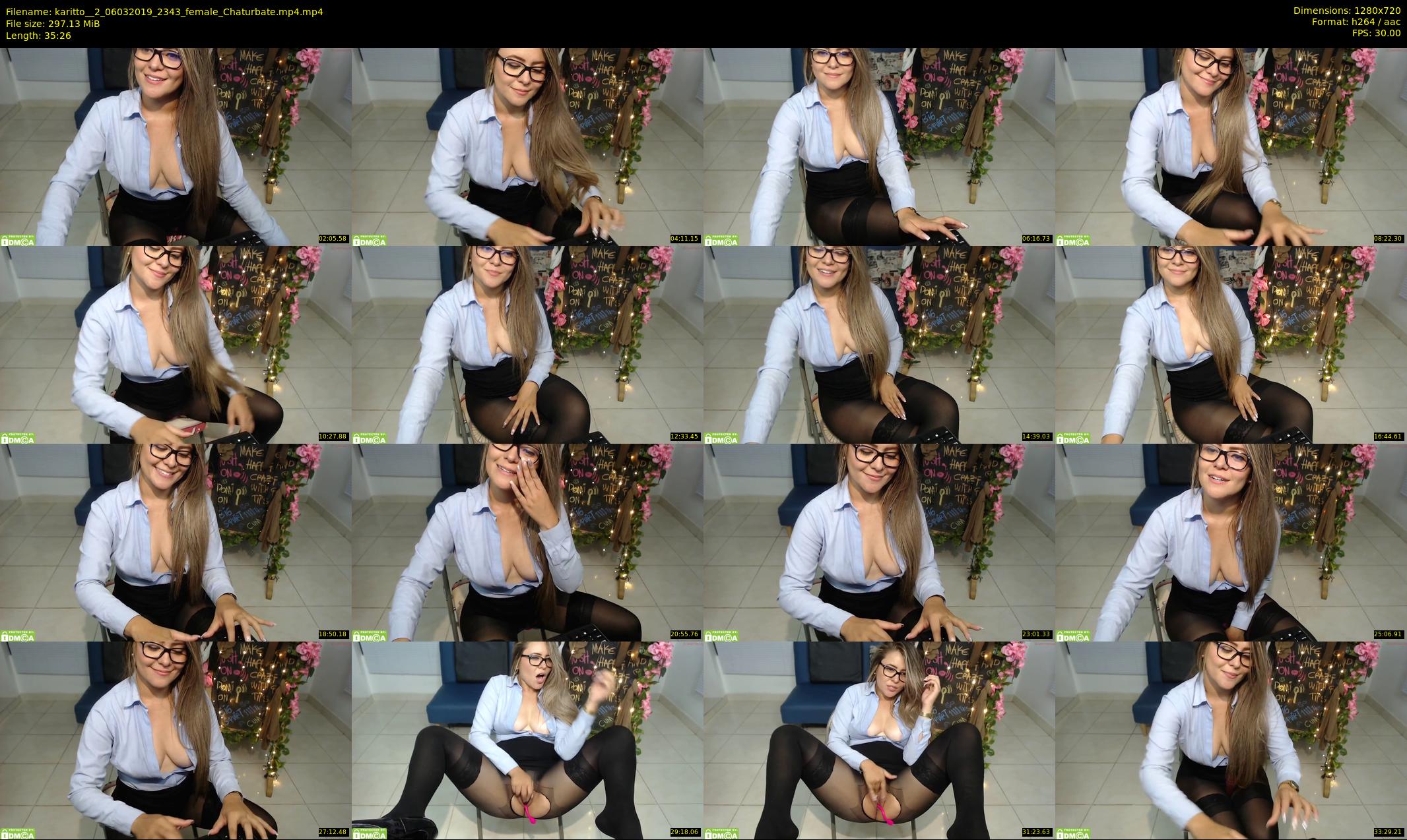 karitto__2 — 36 minute Chaturbate female cam show recording, 720p, Mar 6, 2019