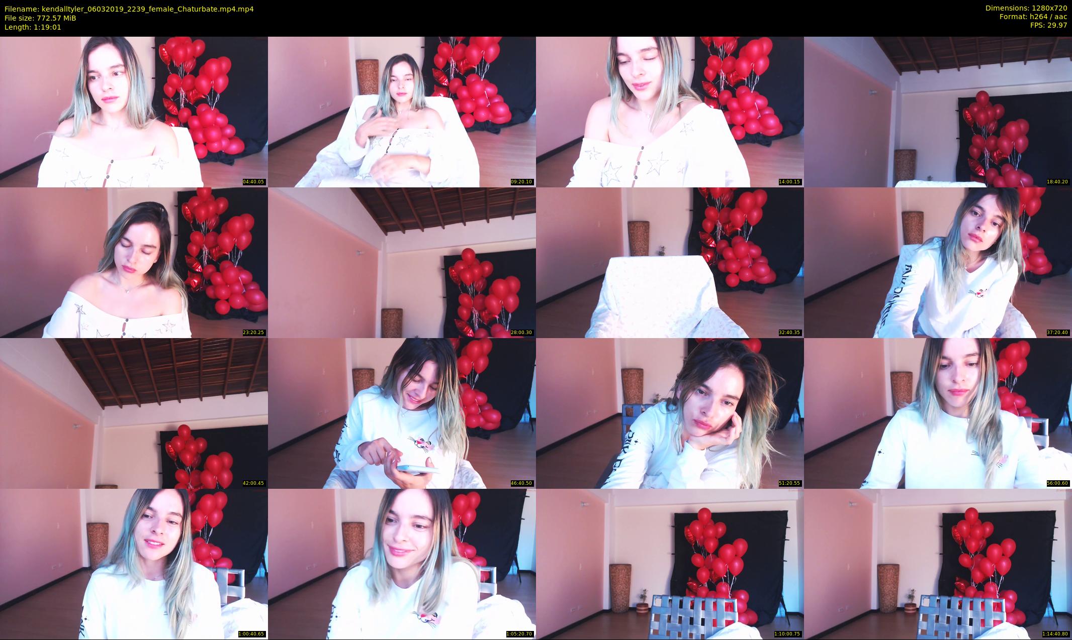 kendalltyler — 80 minute Chaturbate female cam show recording, 720p, Mar 6, 2019