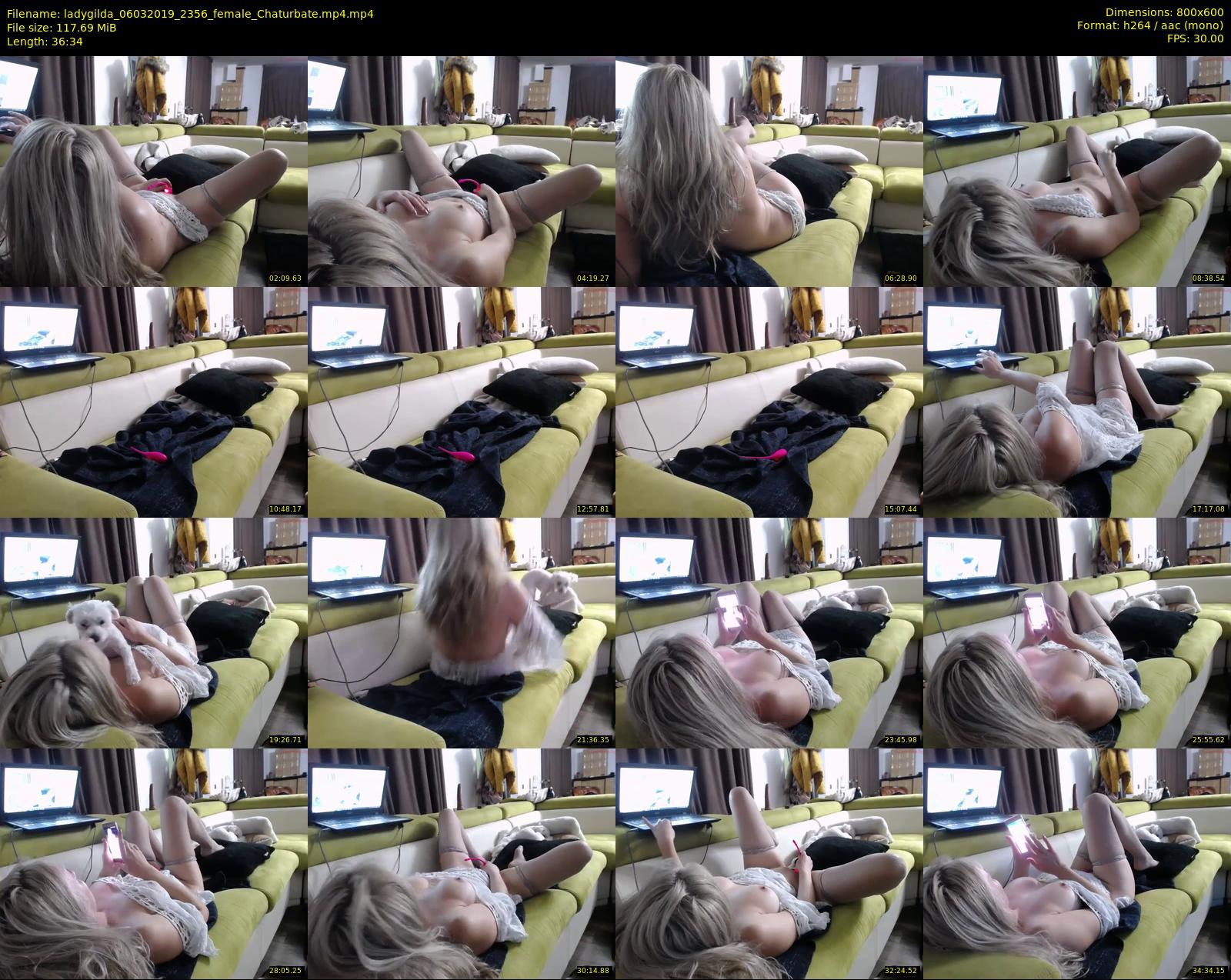 ladygilda — 37 minute Chaturbate female cam show recording, 480p, Mar 6, 2019