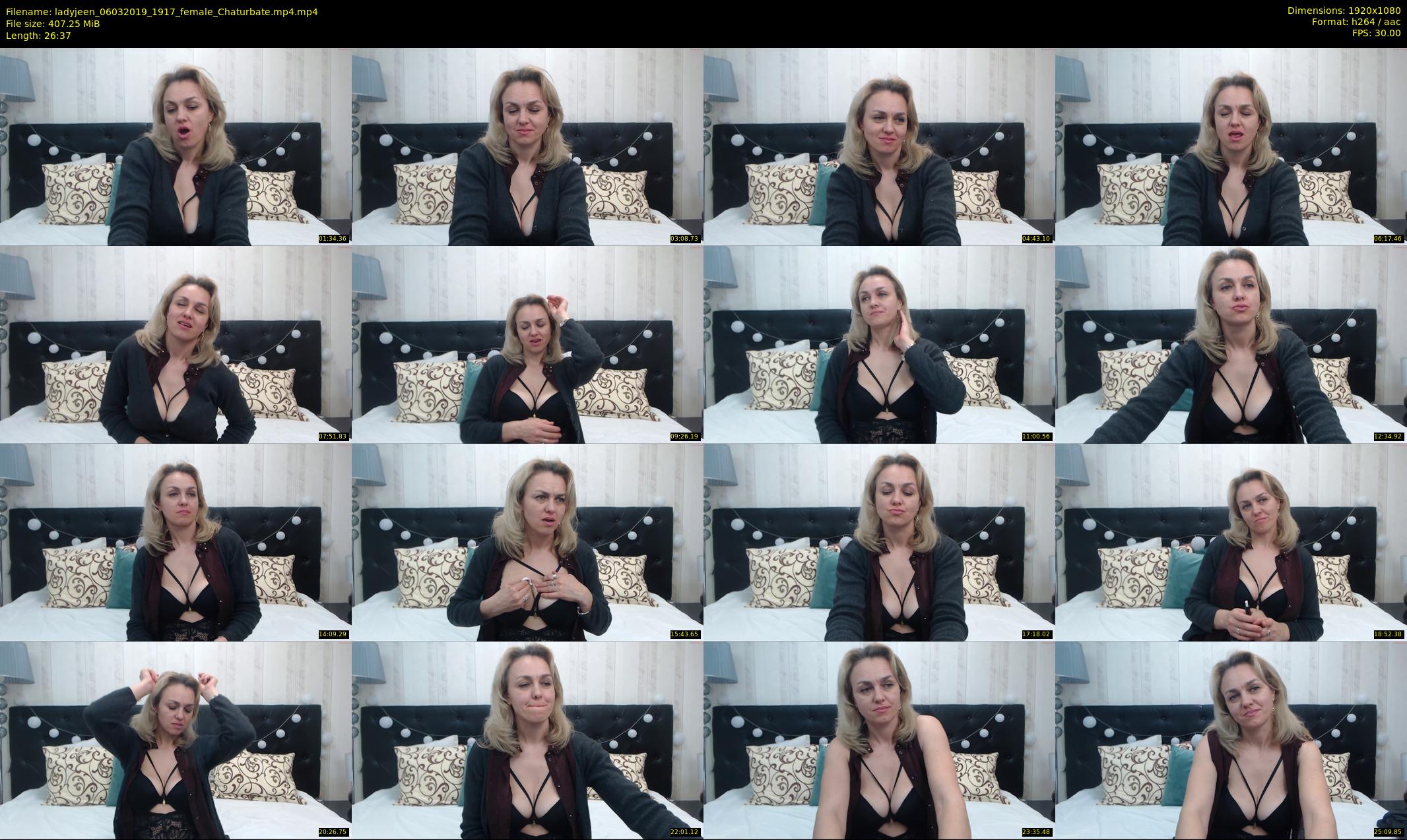 ladyjeen — 27 minute Chaturbate female cam show recording, 1080p, Mar 6, 2019