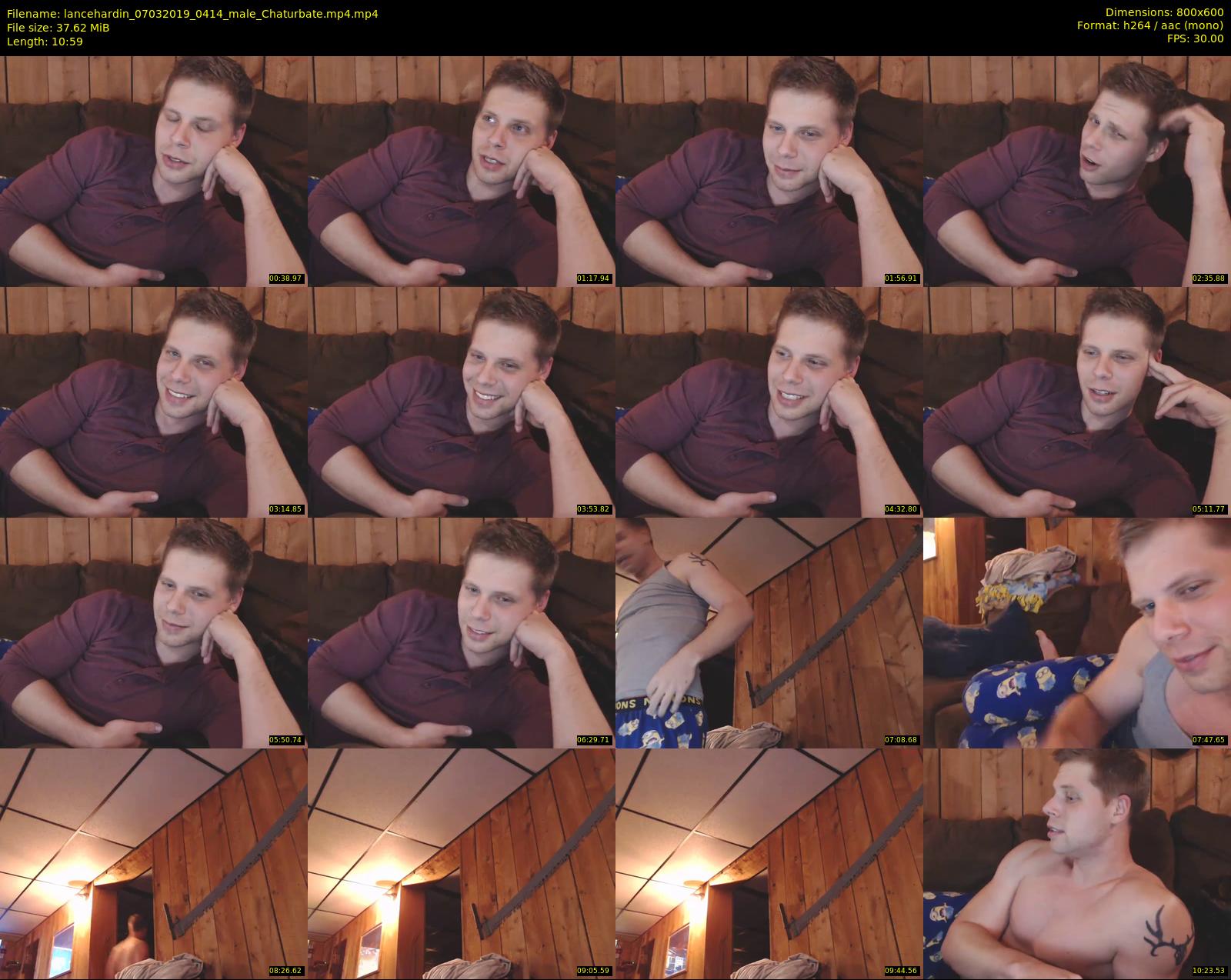 lancehardin — 11 minute Chaturbate male cam show recording, 480p, Mar 7, 2019