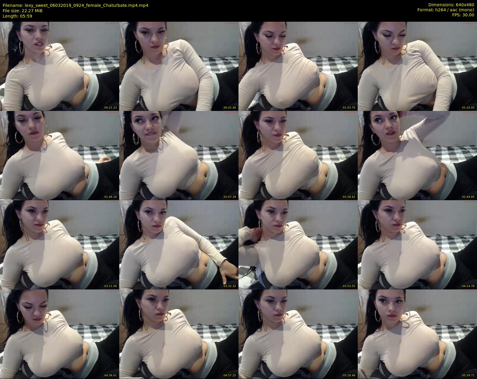 lexy_sweet — 6 minute Chaturbate female cam show recording, 480p, Mar 6, 2019