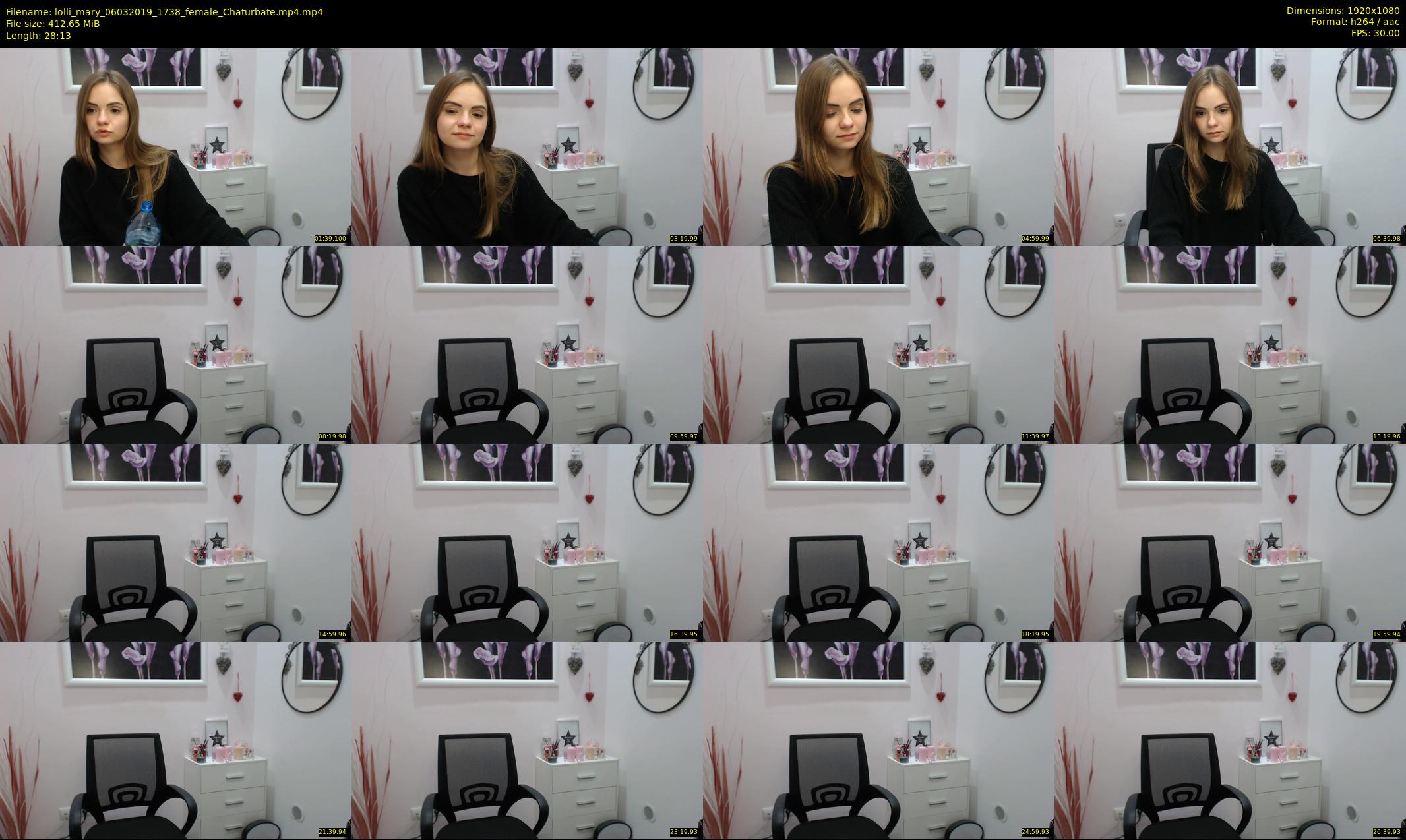 lolli_mary — 29 minute Chaturbate female cam show recording, 1080p, Mar 6, 2019