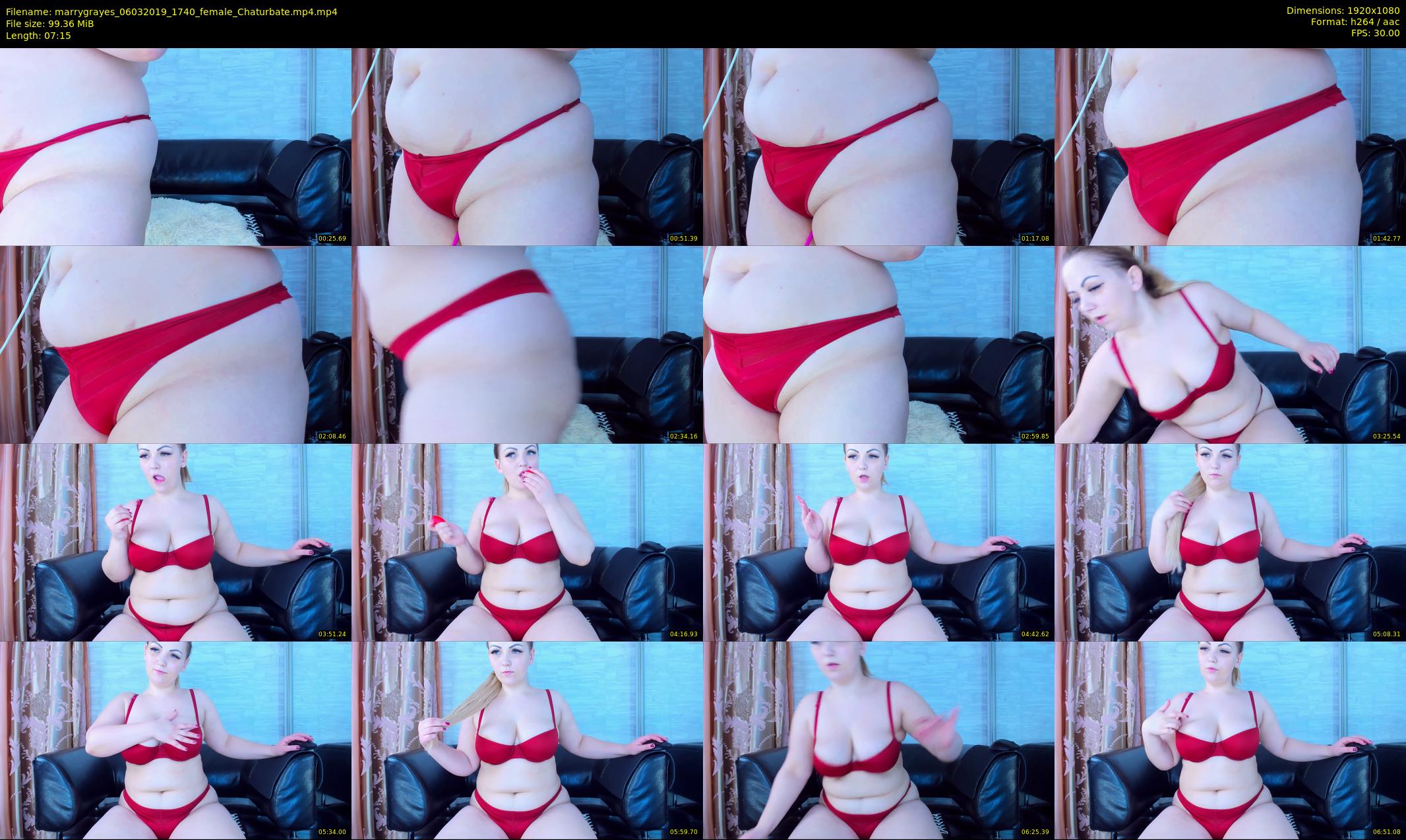 marrygrayes — 8 minute Chaturbate female cam show recording, 1080p, Mar 6, 2019