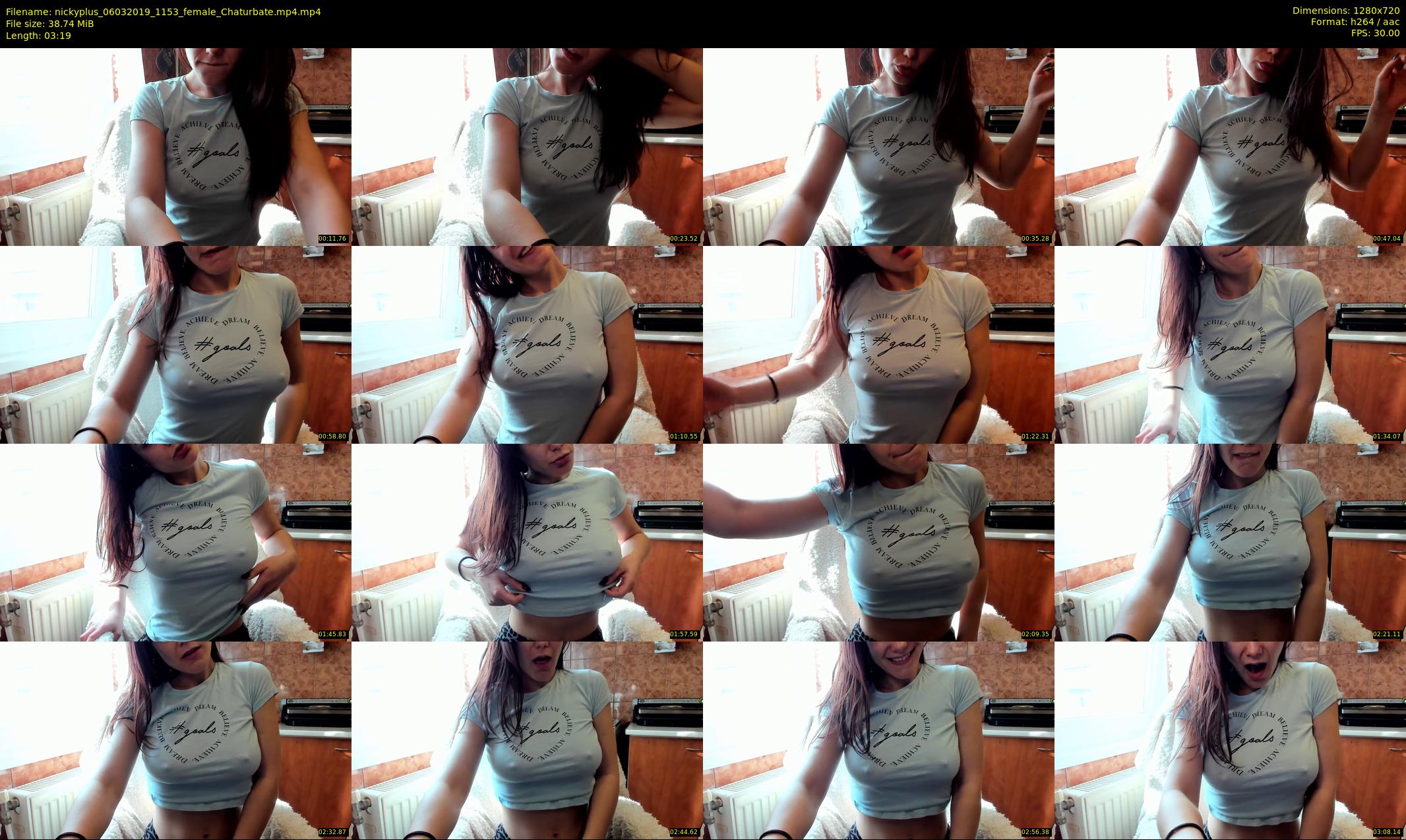 nickyplus — 4 minute Chaturbate couple cam show recording, 720p, Mar 6, 2019