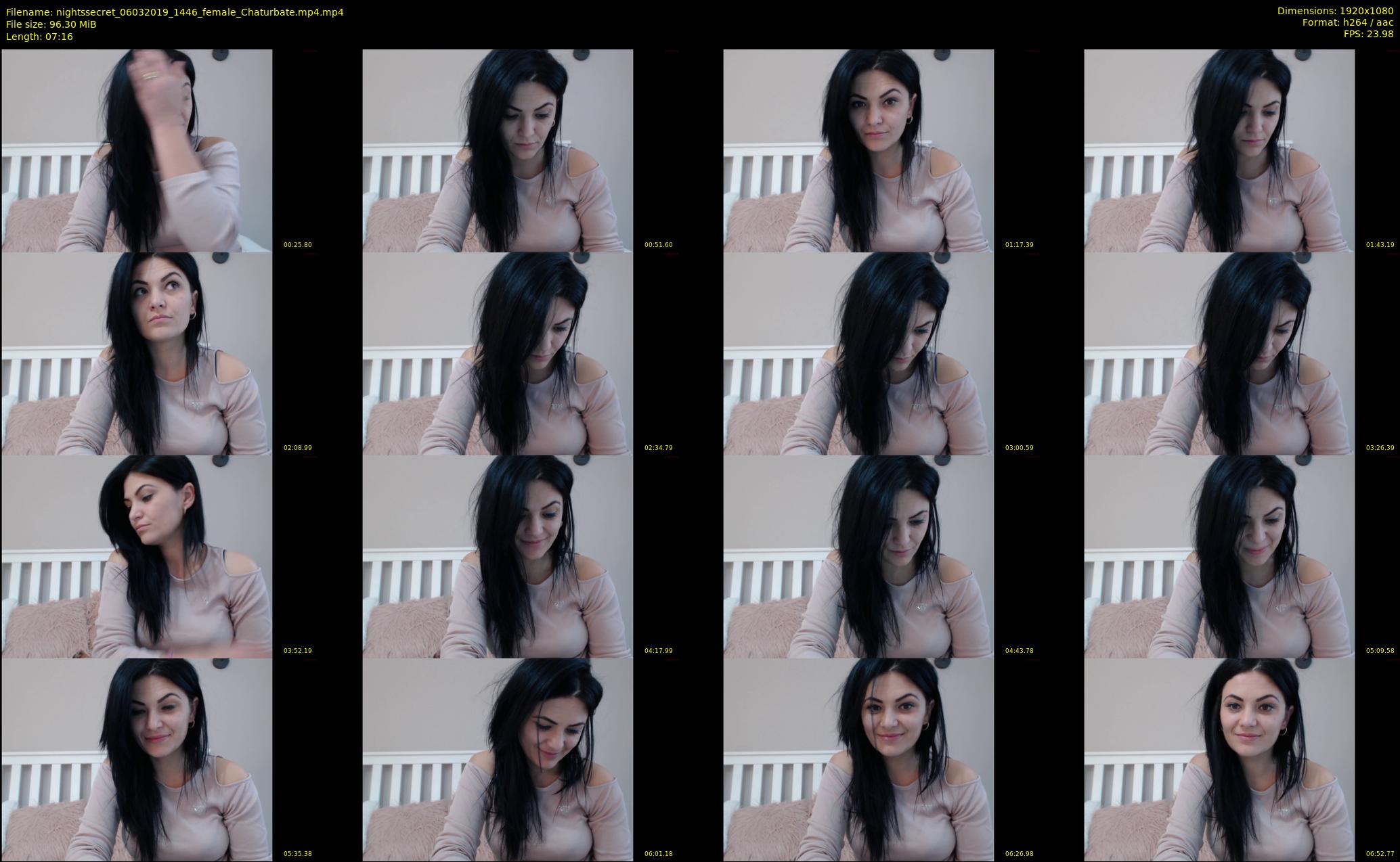 nightssecret — 8 minute Chaturbate female cam show recording, 1080p, Mar 6, 2019