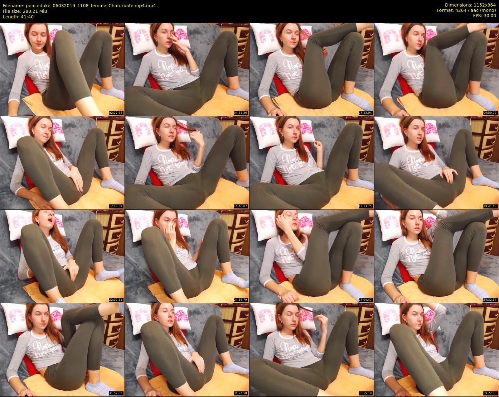 peaceduke — 42 minute Chaturbate female cam show recording, 720p, Mar 6, 2019
