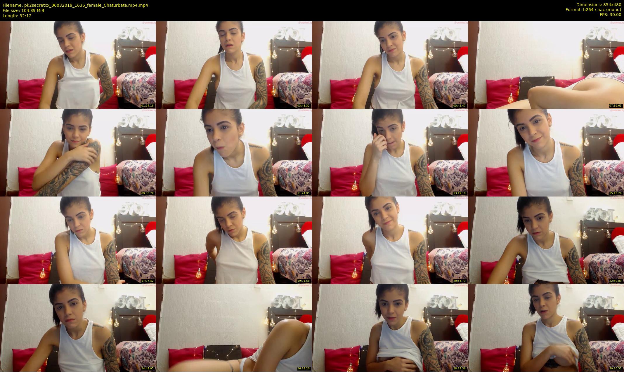 pk2secretxx — 33 minute Chaturbate female cam show recording, 480p, Mar 6, 2019