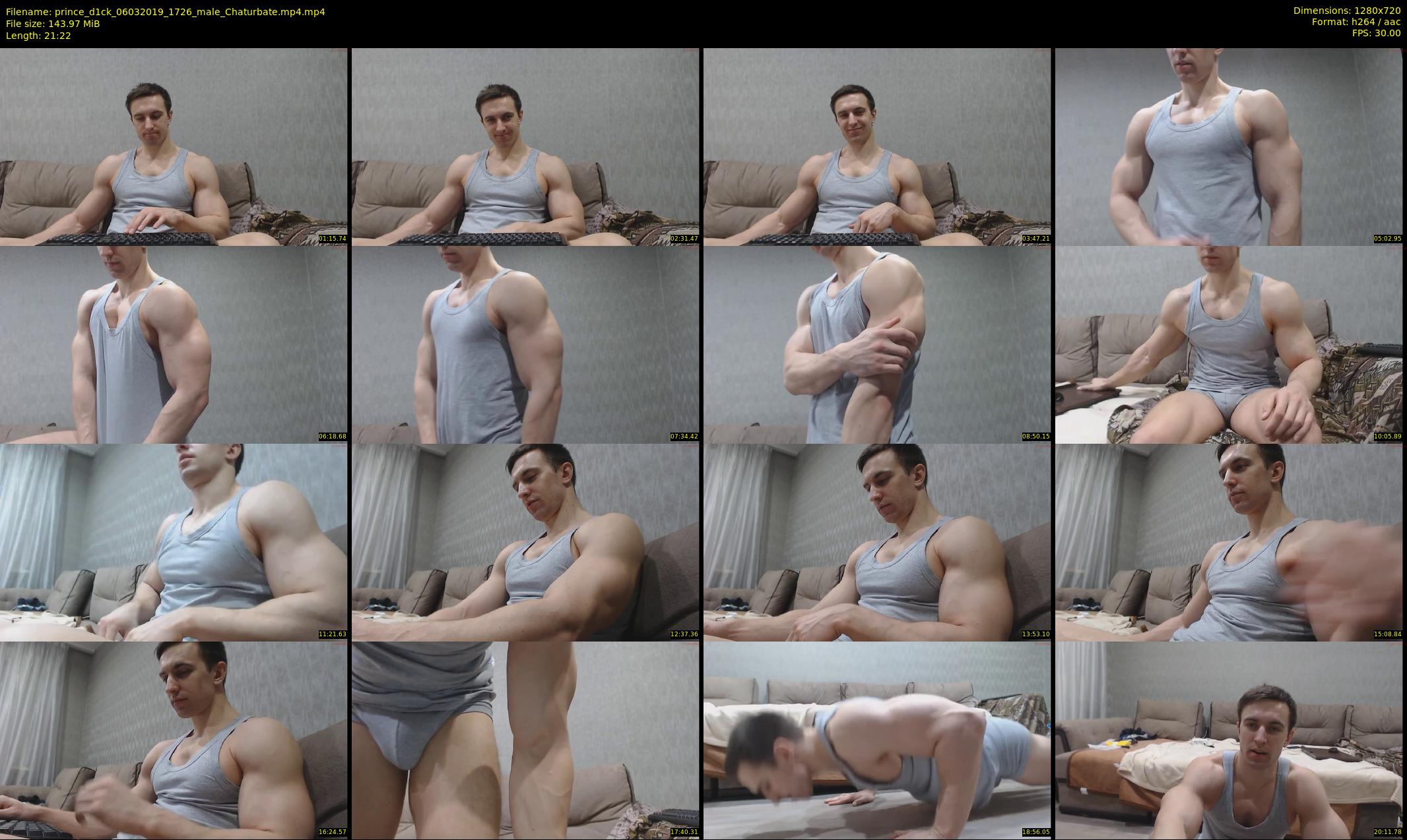 prince_d1ck — 22 minute Chaturbate male cam show recording, 720p, Mar 6, 2019