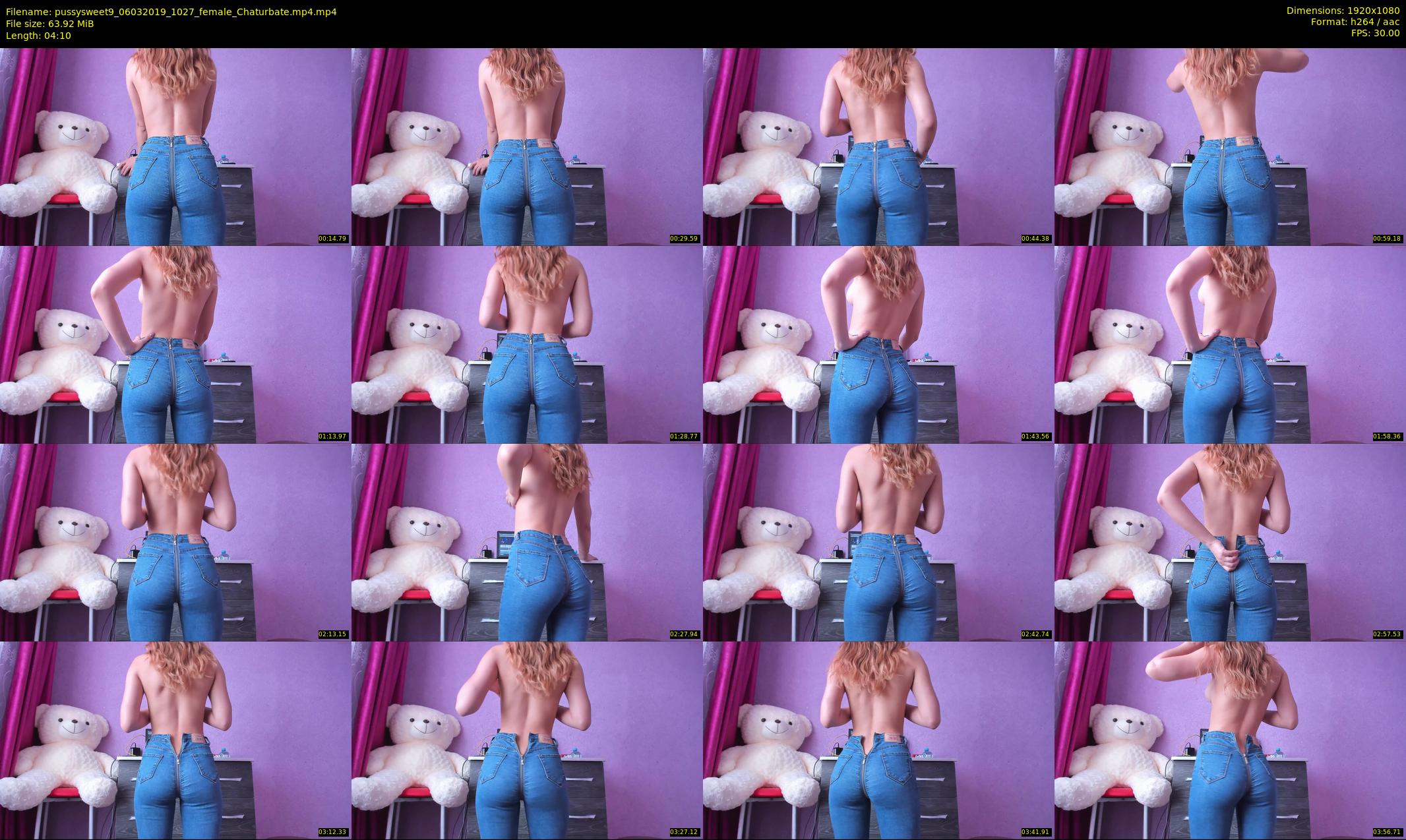 pussysweet9 — 5 minute Chaturbate female cam show recording, 1080p, Mar 6, 2019