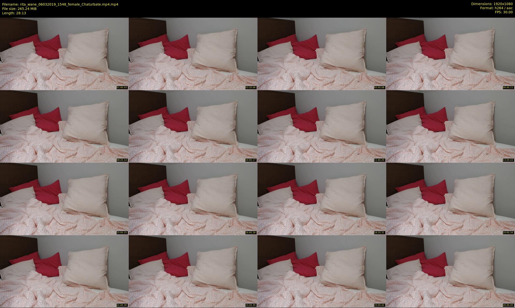 rita_wane — 29 minute Chaturbate female cam show recording, 1080p, Mar 6, 2019