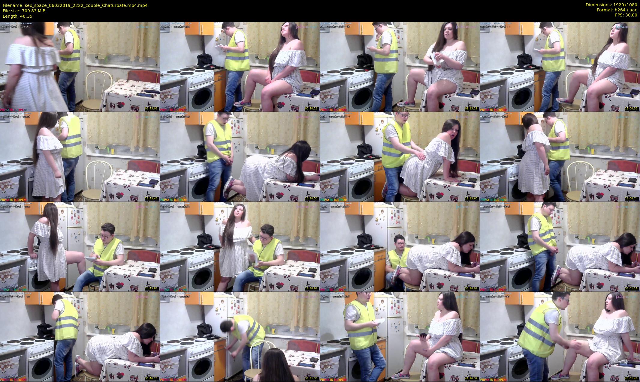 sex_space — 47 minute Chaturbate couple cam show recording, 1080p, Mar 6, 2019