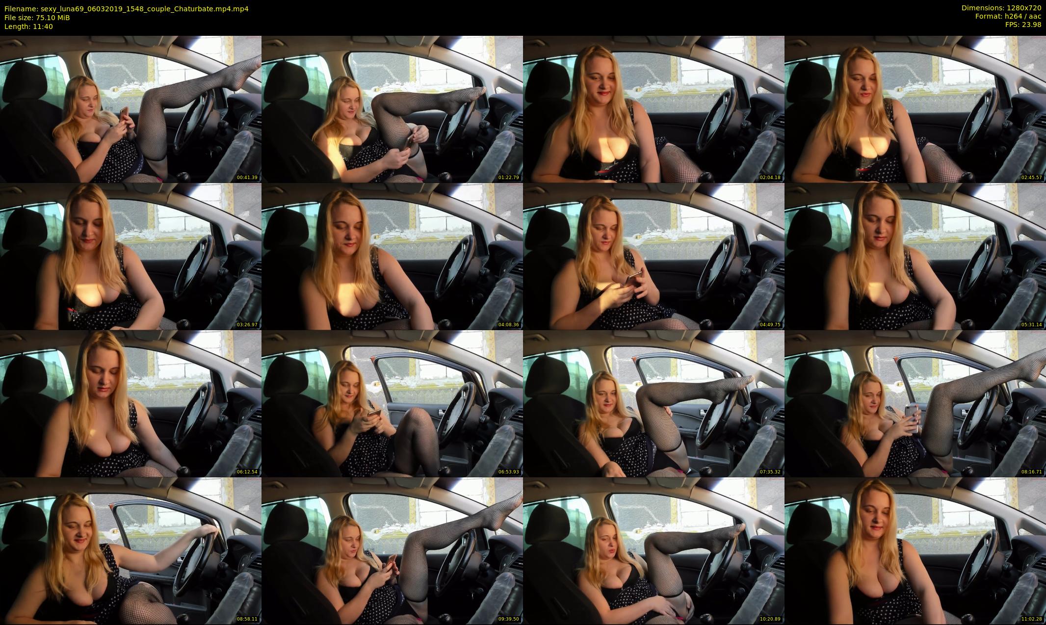 sexy_luna69 — 12 minute Chaturbate couple cam show recording, 720p, Mar 6, 2019