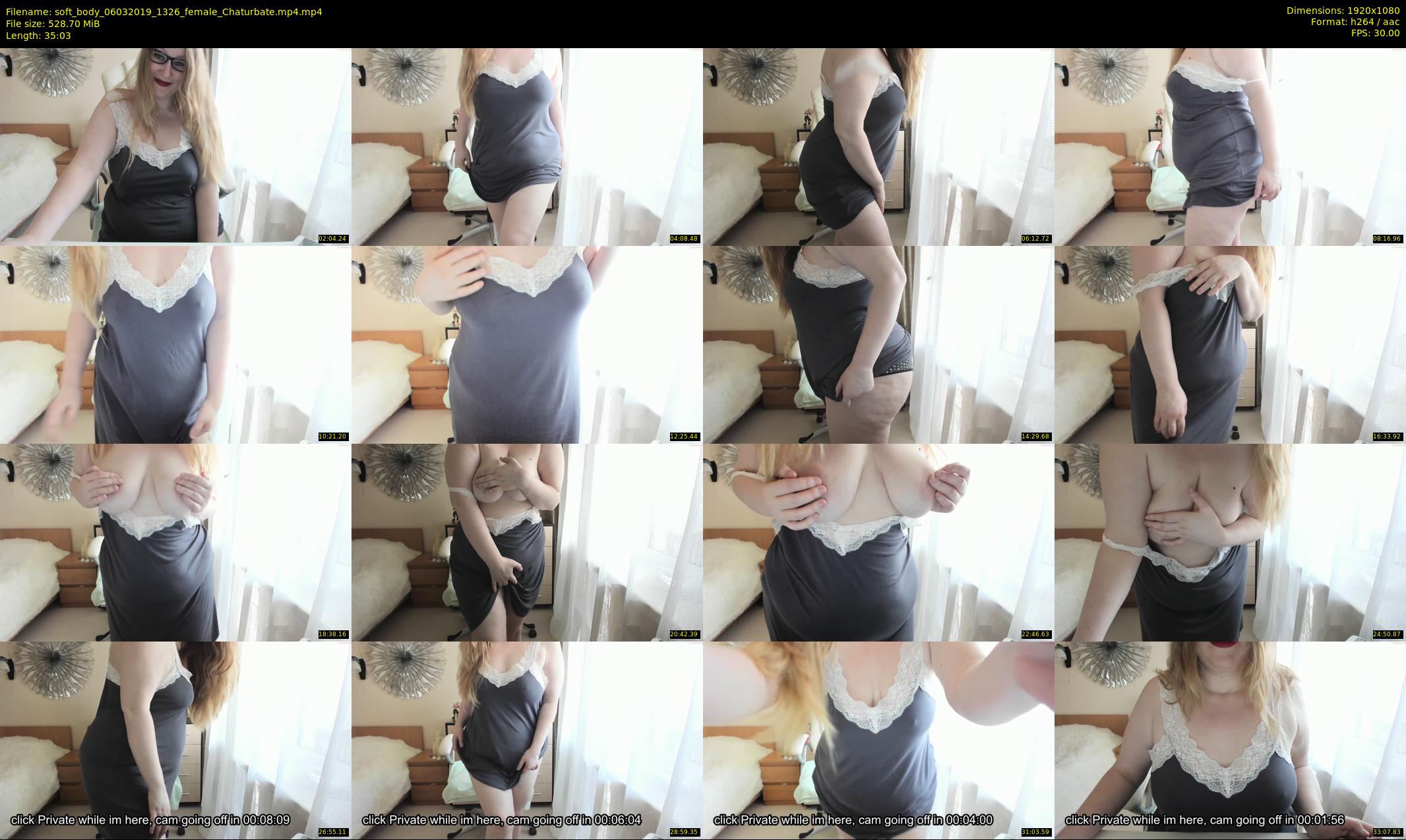 soft_body — 36 minute Chaturbate female cam show recording, 1080p, Mar 6, 2019
