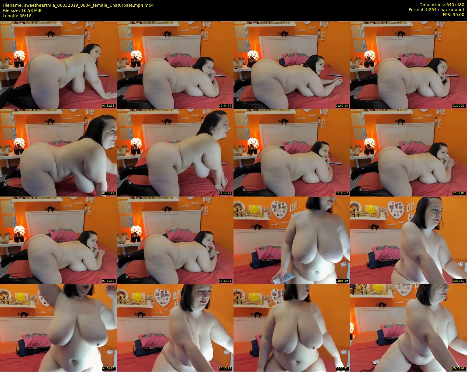 sweetheartmia — 7 minute Chaturbate female cam show recording, 480p, Mar 6, 2019