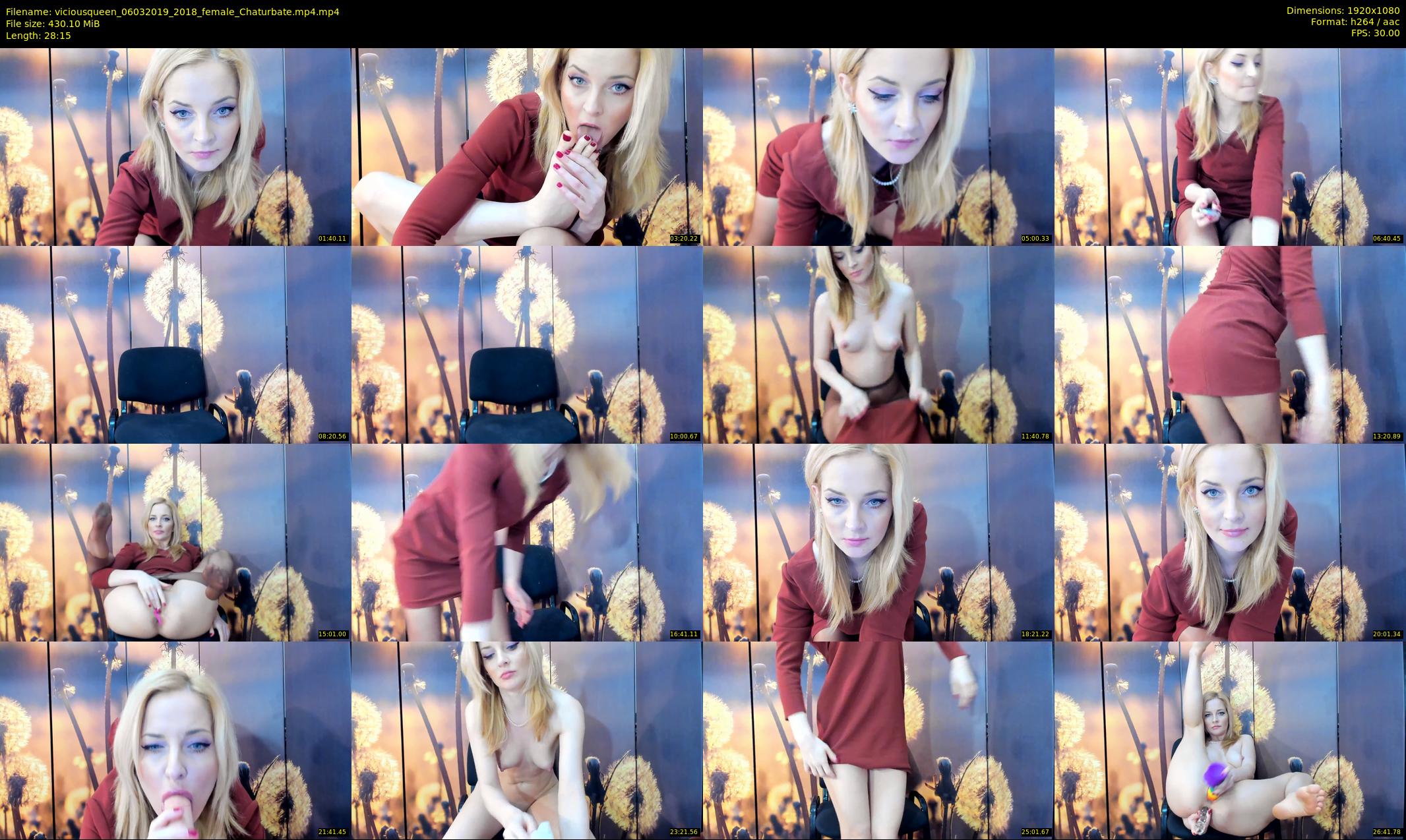 viciousqueen — 29 minute Chaturbate female cam show recording, 1080p, Mar 6, 2019